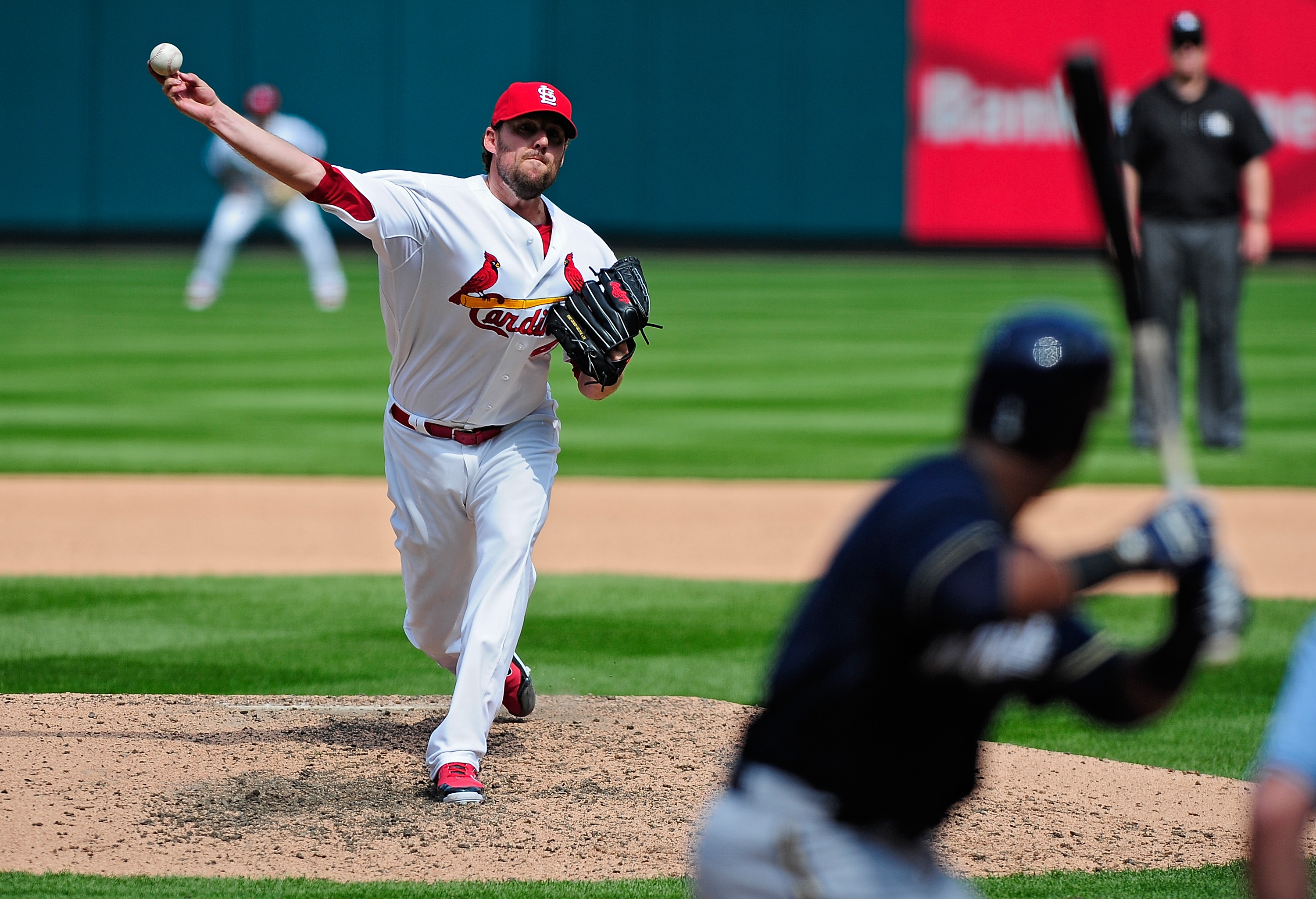 John Lackey has pitched well, but it’s not certain the Cardinals want to invest in him long term.