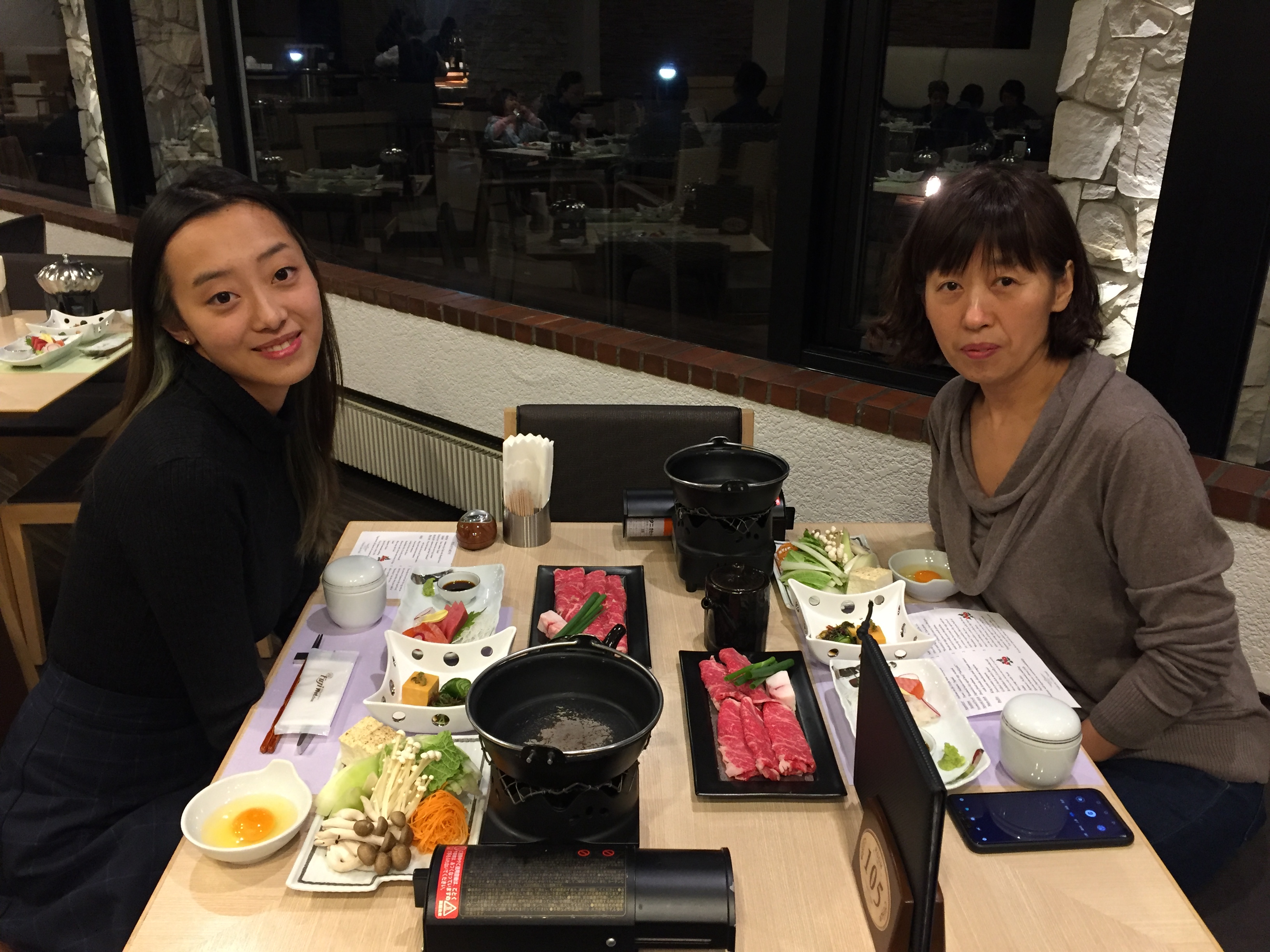 Ruoyan Chen with her mother, Xuejian Zhao, on a trip to Japan in January 2019.