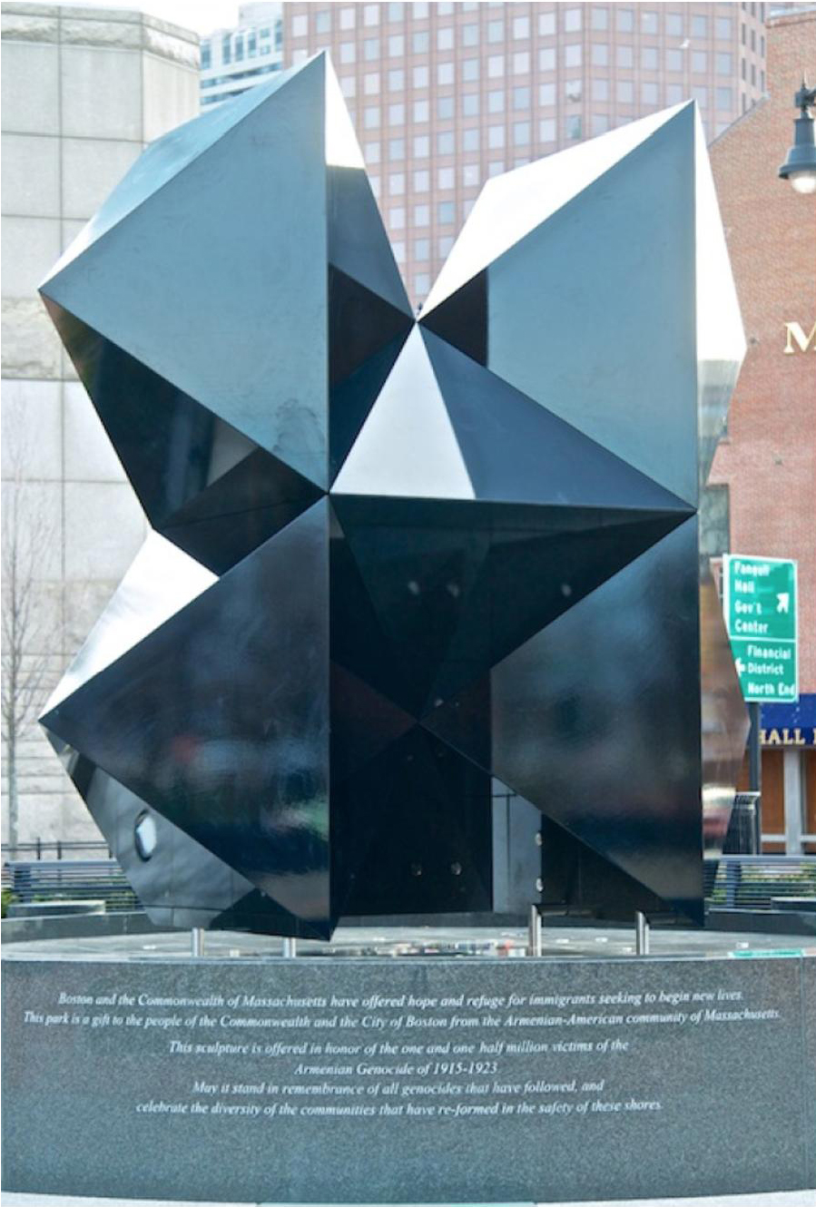 The sculpture in 2013.