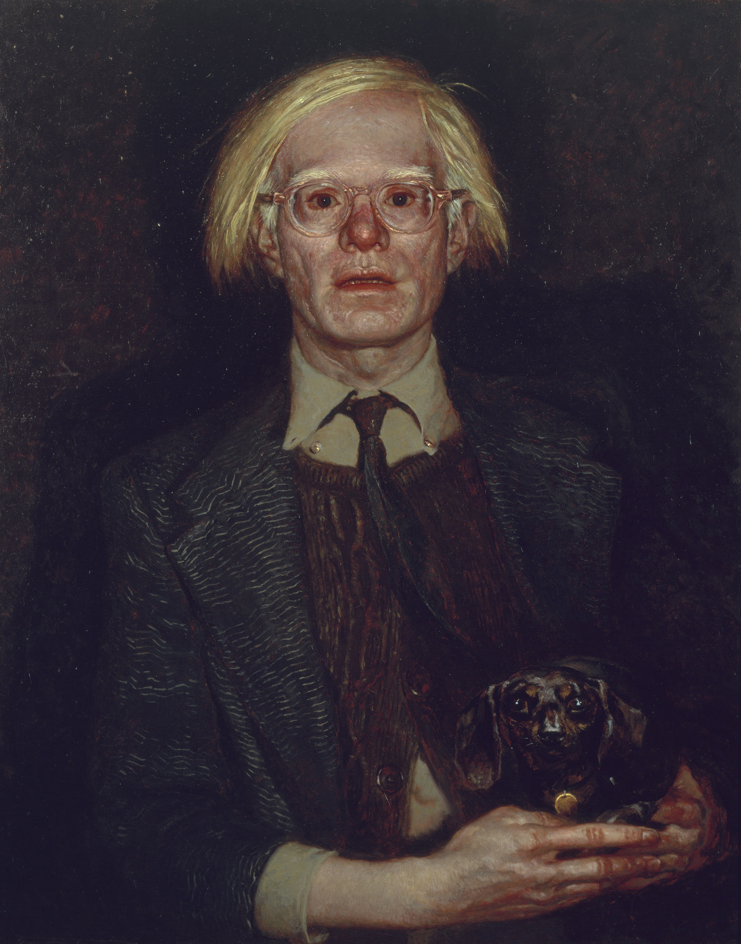 Wyeth’s “Portrait of Andy Warhol.”