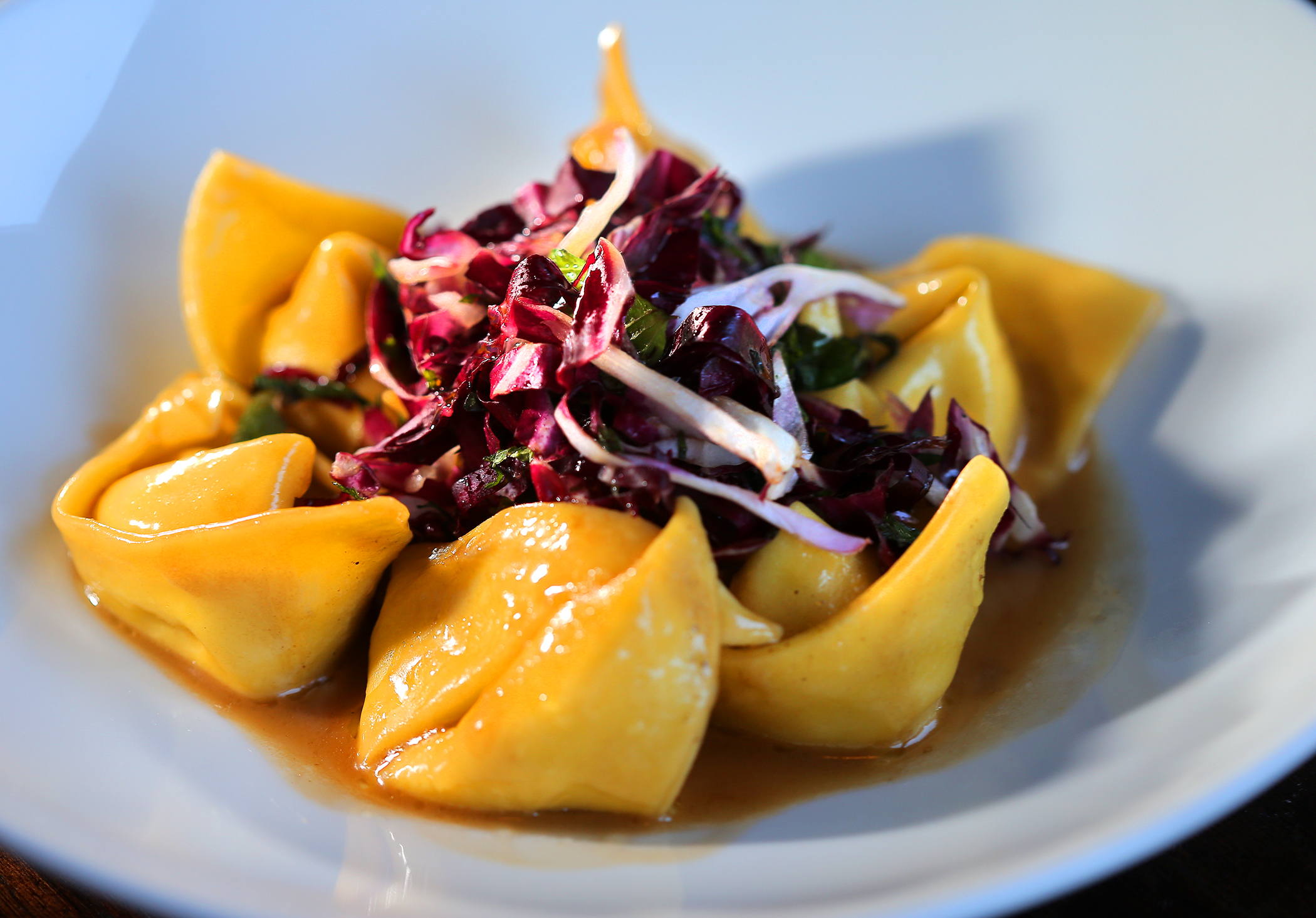 Tortelli Di Pastinaca at Fox & the Knife in South Boston.