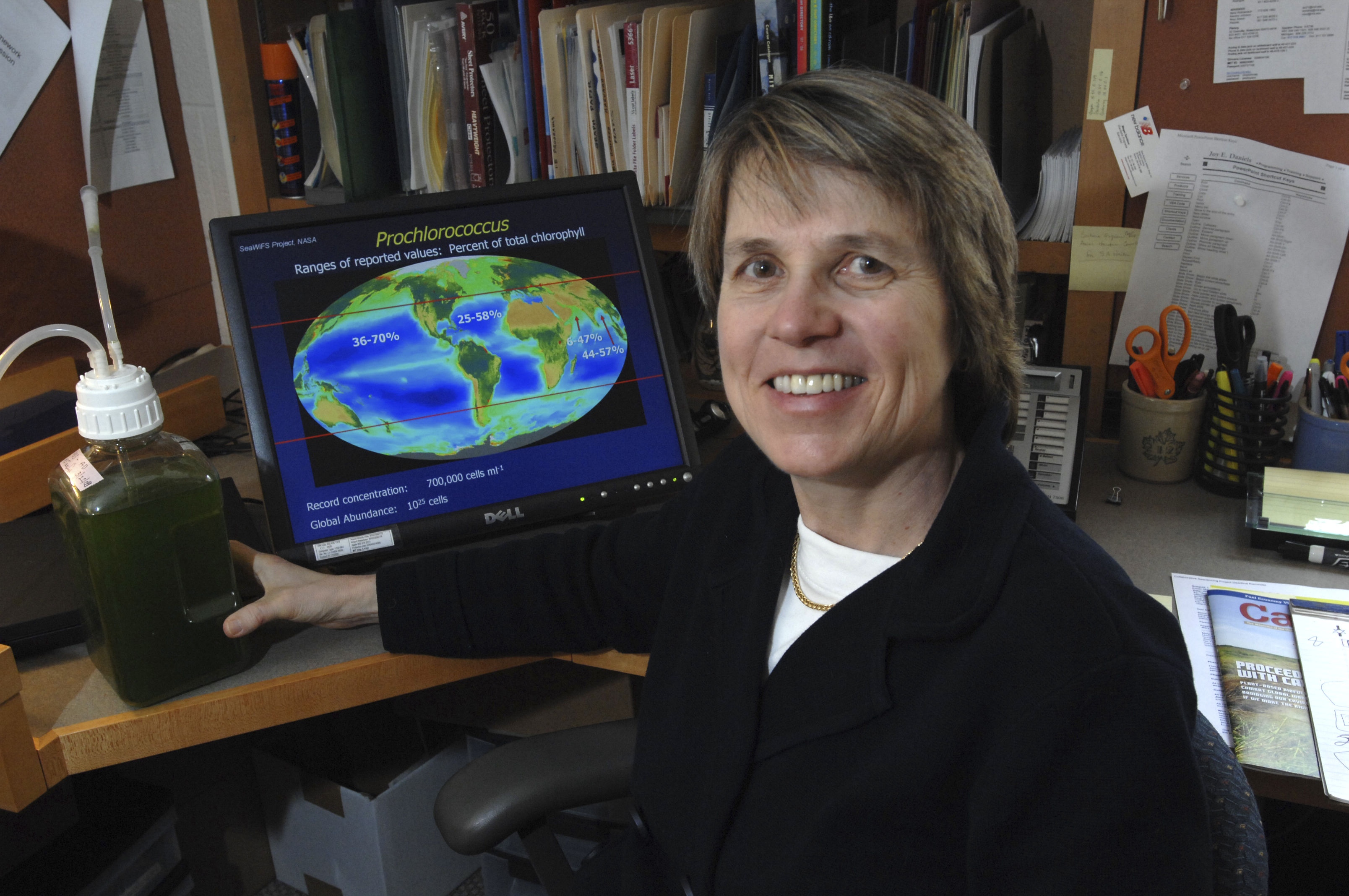 SALLIE CHISHOLM — It is unusual for oceanographers to receive this honor, MIT’s Chisholm said.