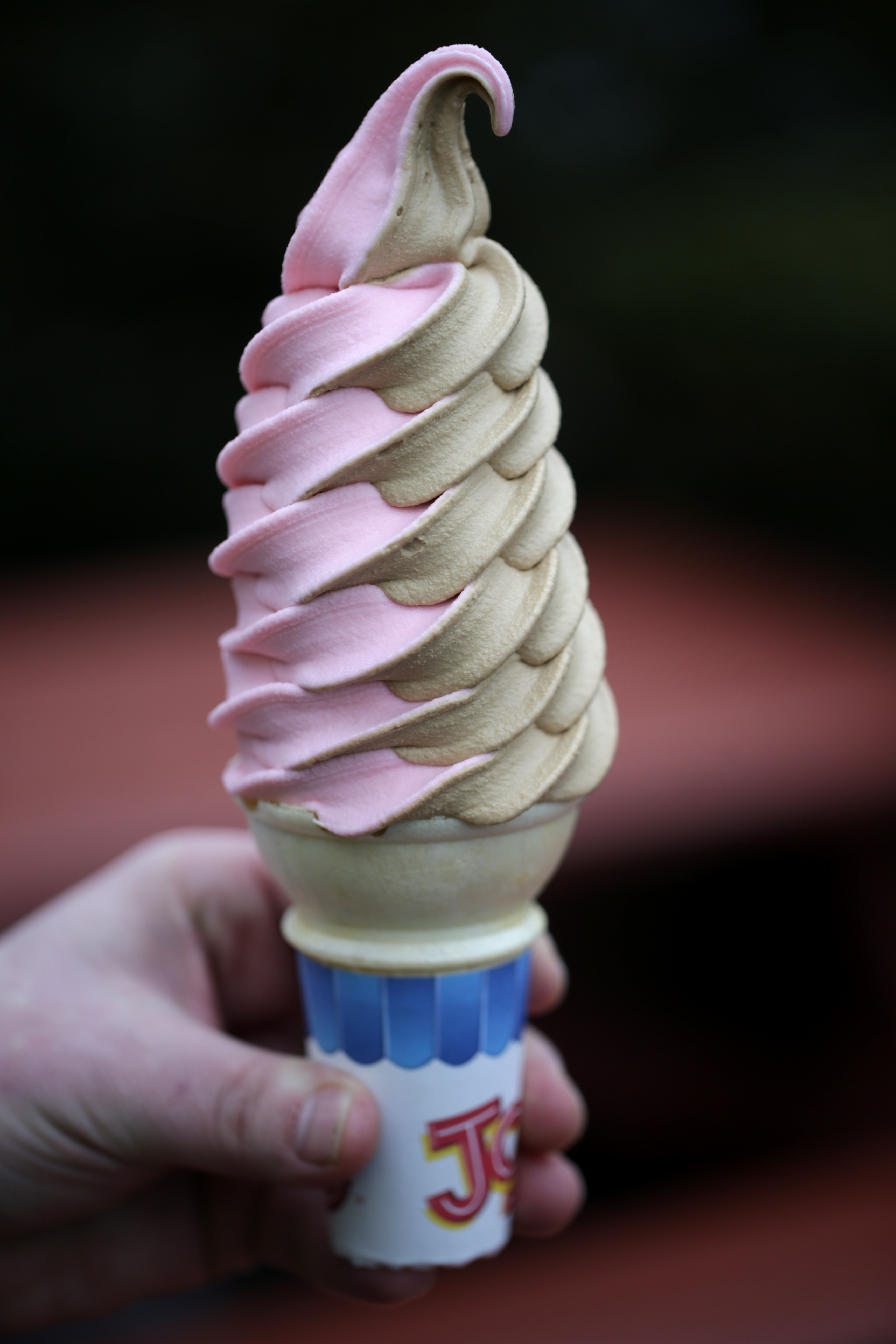 A Javaberry cone at Dairy Joy.