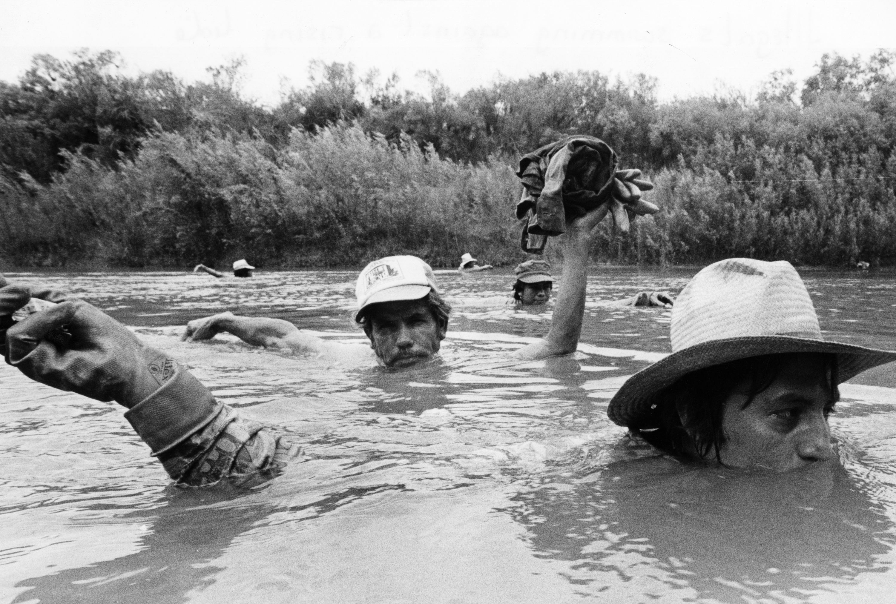 Mexicans who lacked legal entry permits waded neck-high in the murky waters of the Rio Grande, crossing from Mexico to El Ranchito, Texas to work in okra fields.