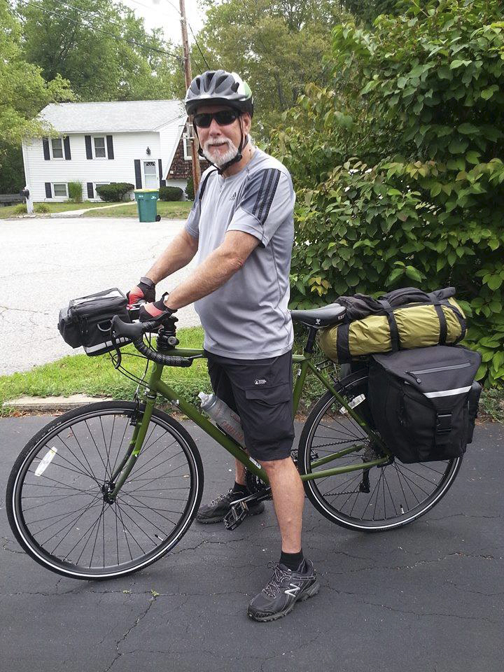 North Attleboro cyclist Richard Moreau.