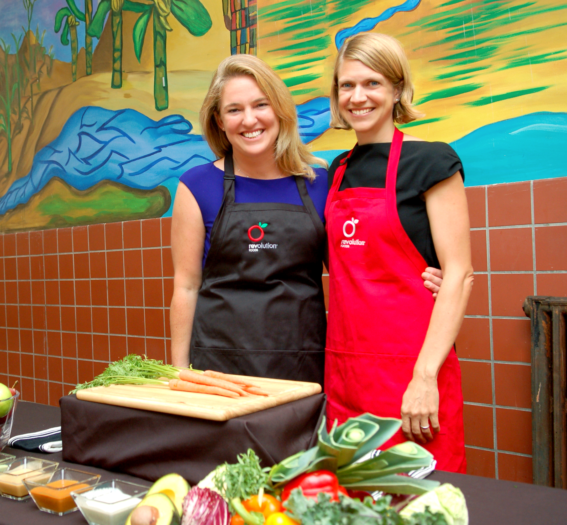 “We call our food kid-inspired and chef-crafted,” said Kirsten Saenz Tobey (left), the company’s cofounder.
