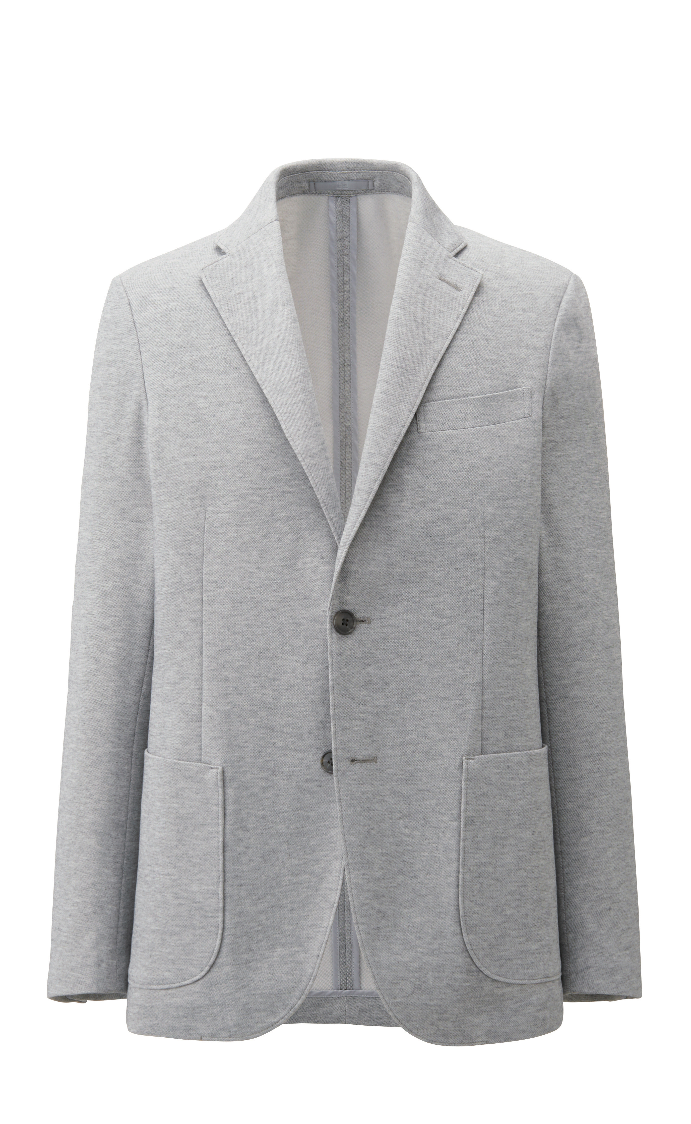 A jersey blazer from Uniqlo. Photo credit: Handout -- 21suitcase