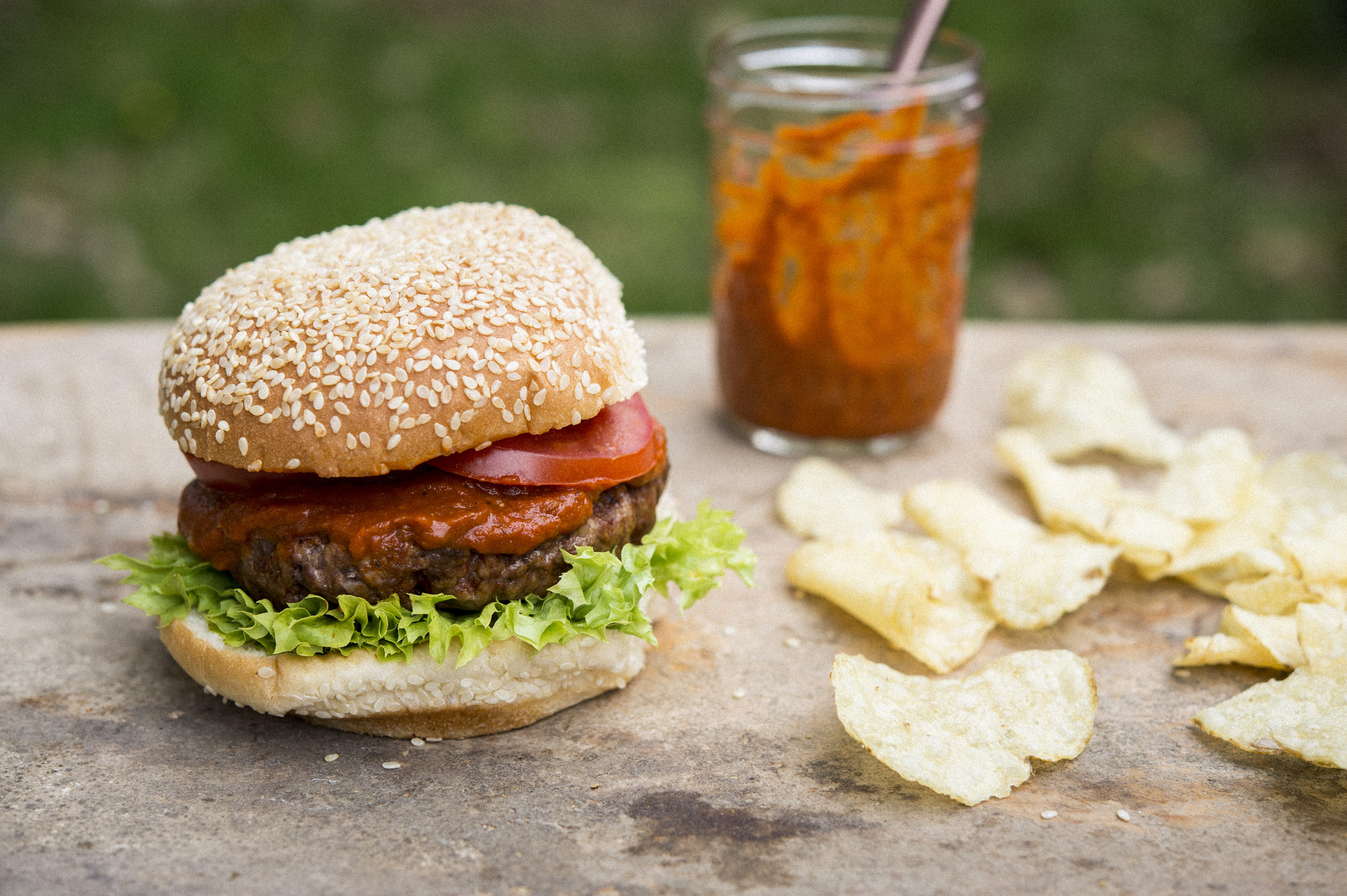 Cuban-spiced burgers.