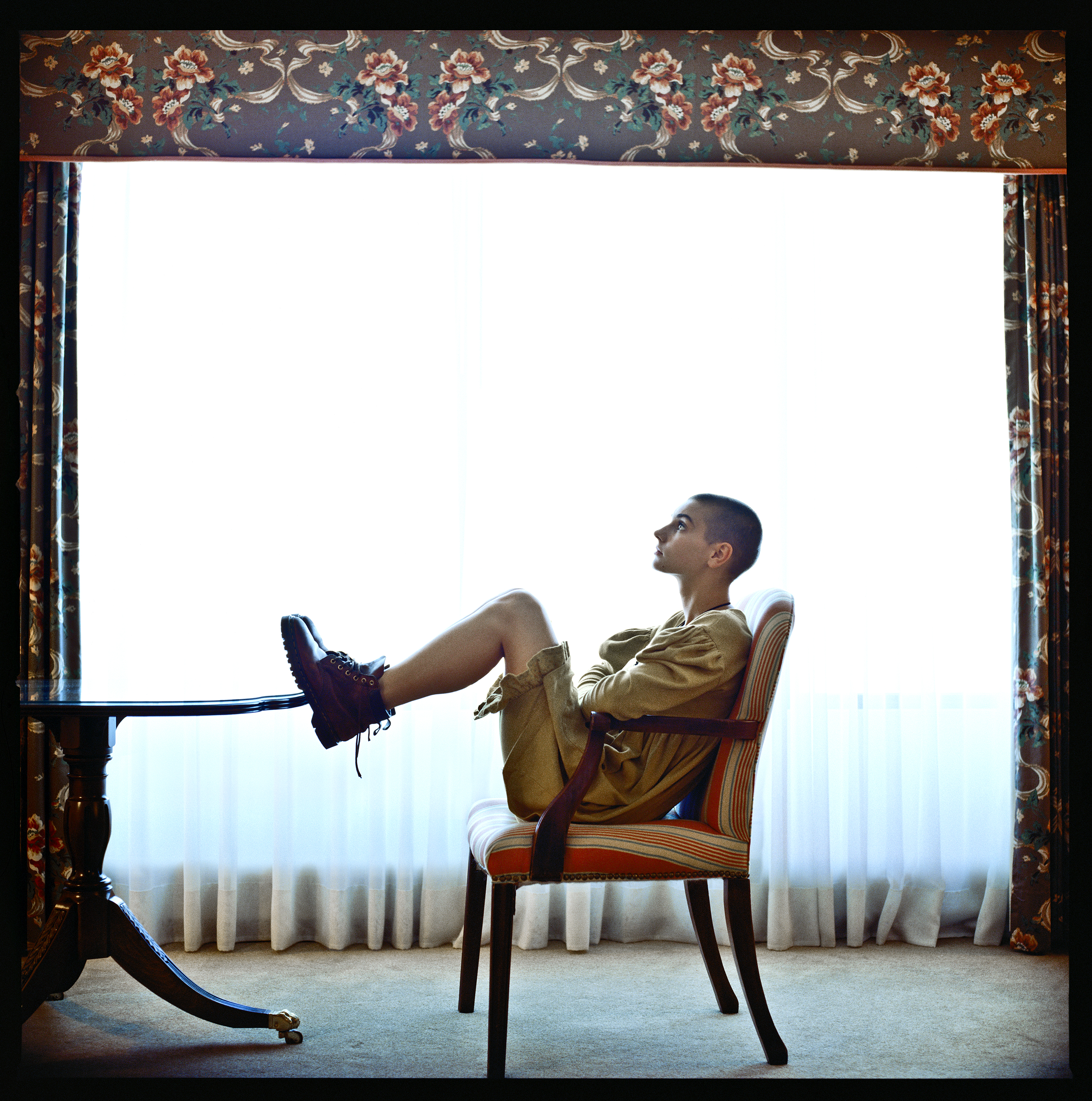 Sinéad O’Connor in 1990.