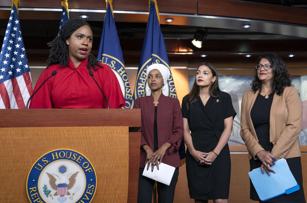 Ayanna Pressley and the rest of the “Squad.”