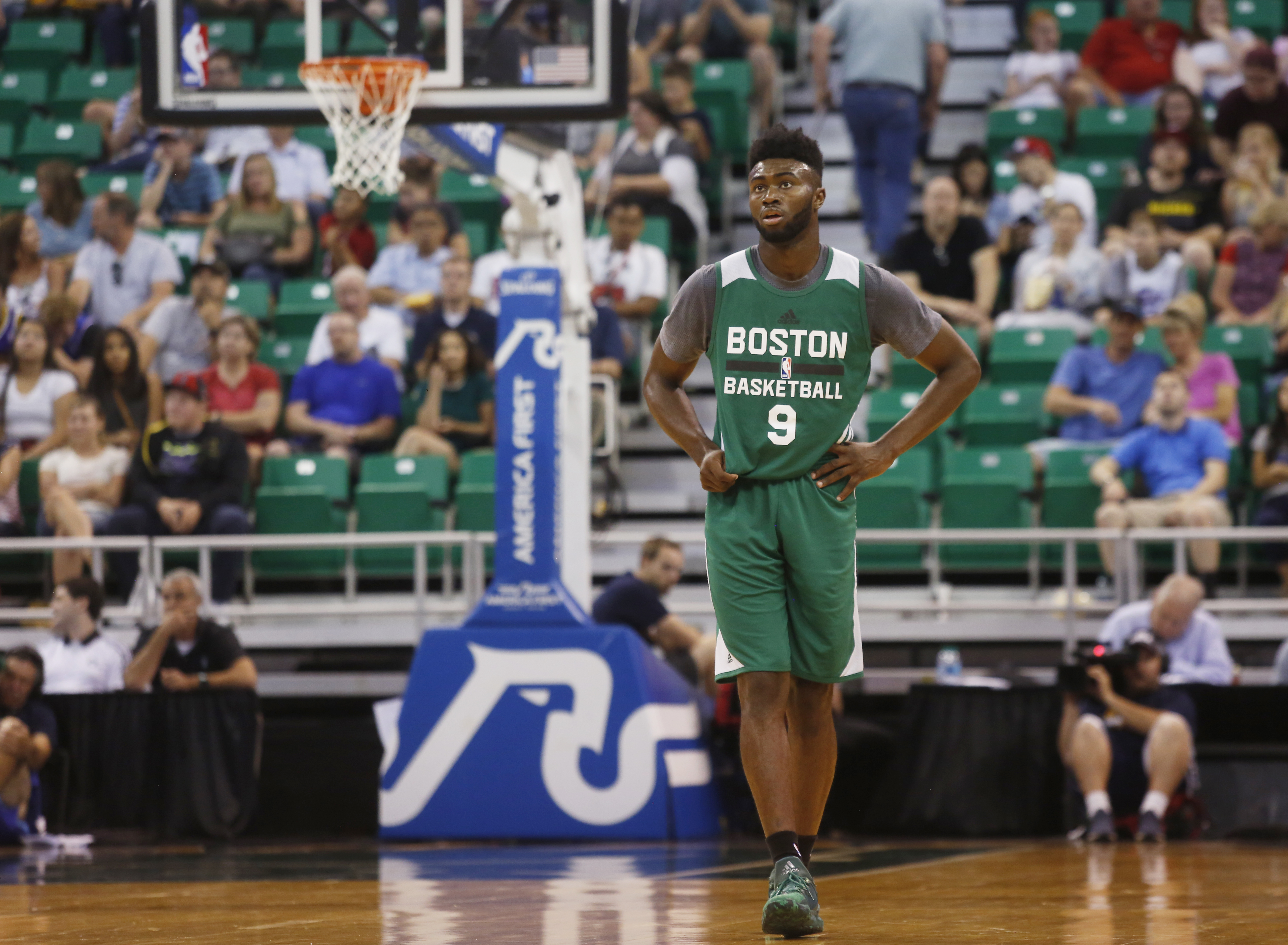 Jaylen Brown would give Team USA a scoring small forward with an edge.
