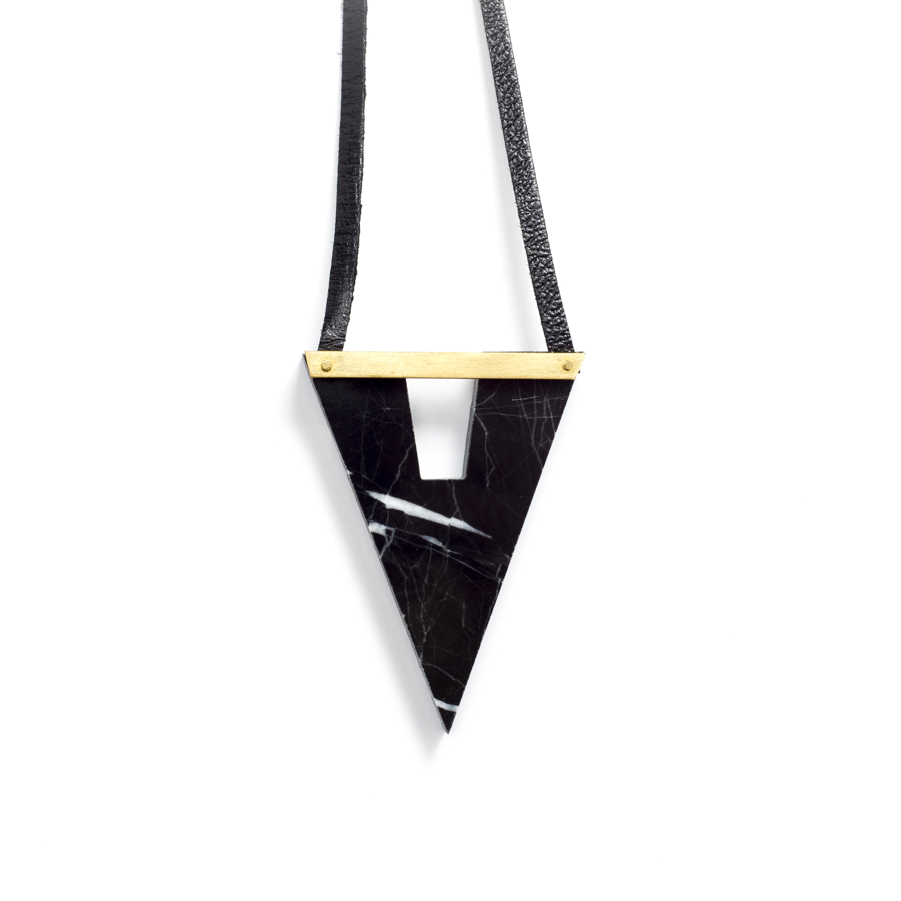 “No.1” necklace by RillRill, $125, at December Thieves, 524 Harrison Ave., Boston