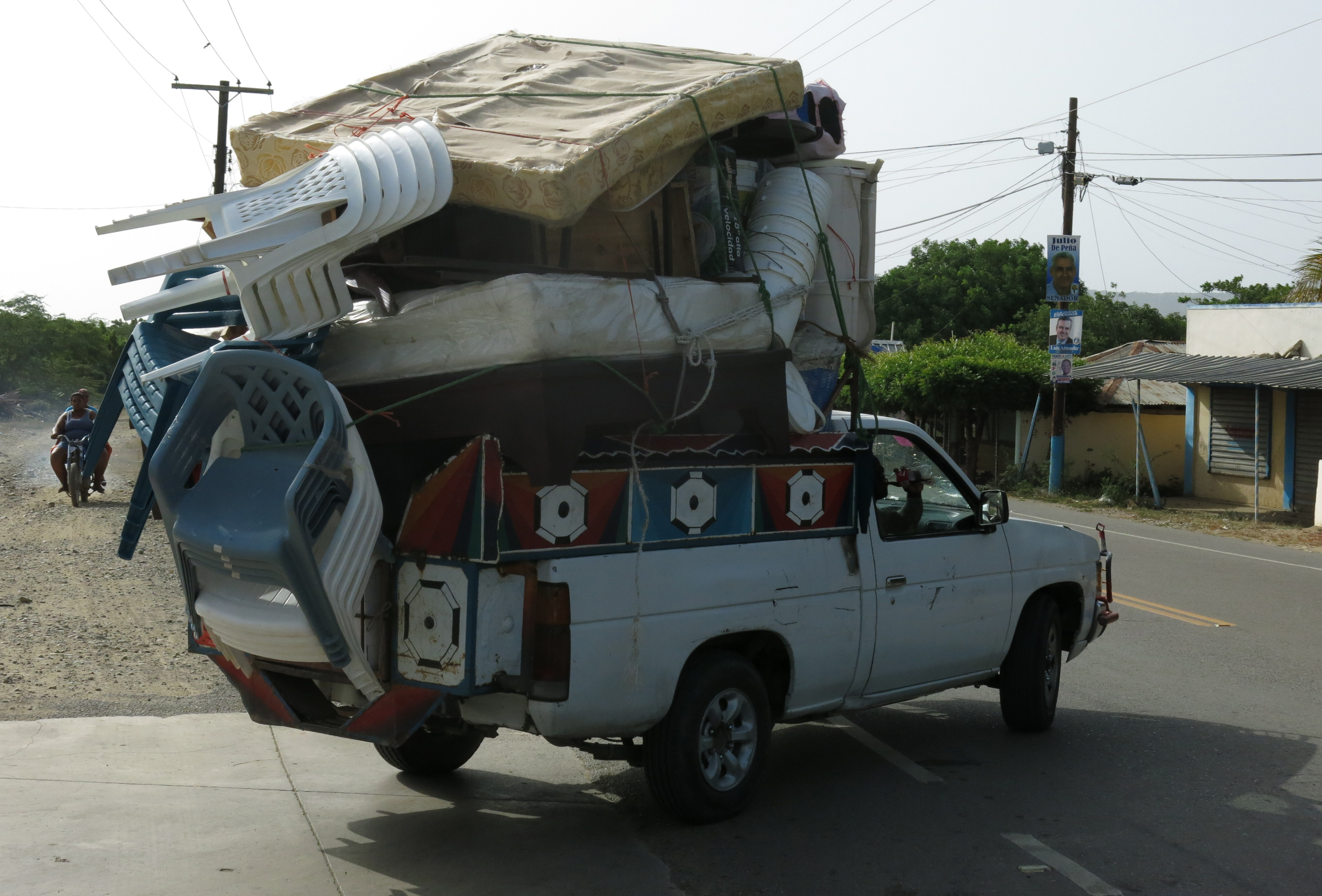 A moving truck approached the Dominican Republic’s border crossing with Haiti a few days after last month’s deadline.