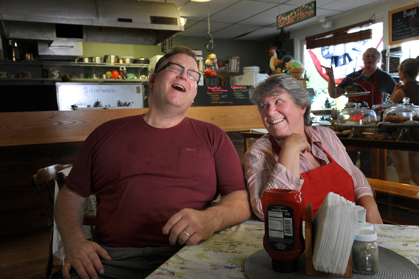 Neal and Colleen Pinkerton hope their hardscrabble town can become an artists colony.