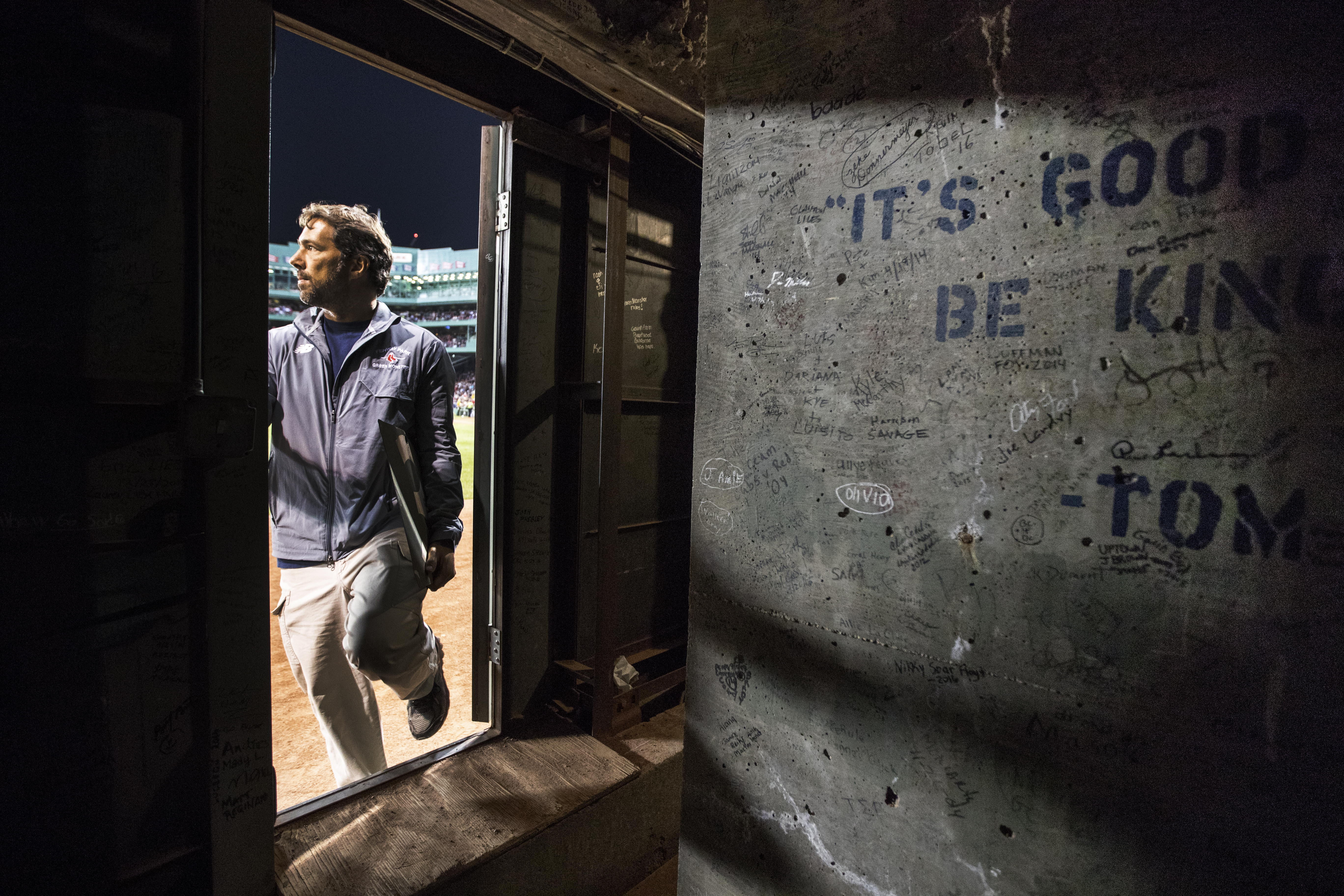 For any player who wanted to stop by, Christian Elias’s door was open.
