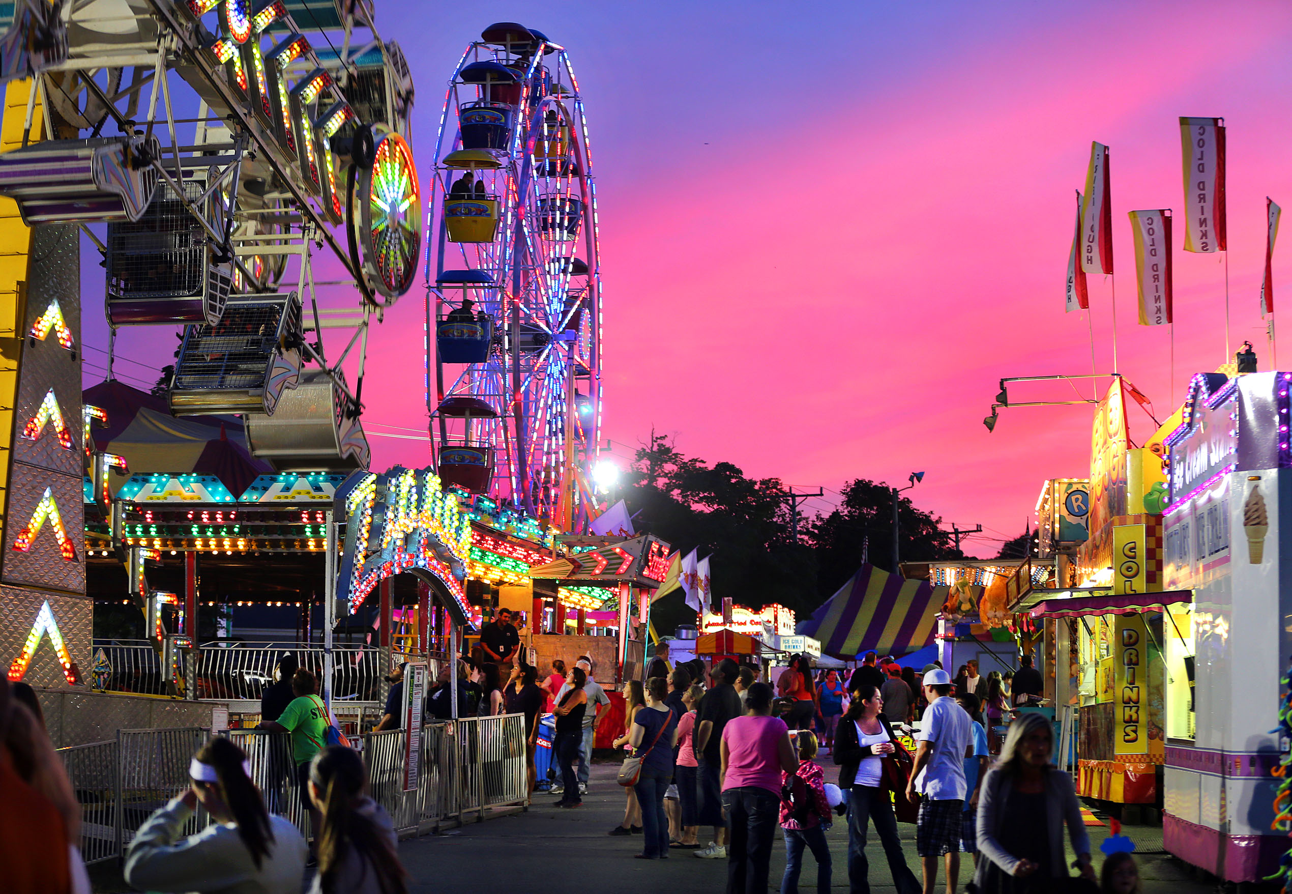 The annual Marshfield Fair in 2013.