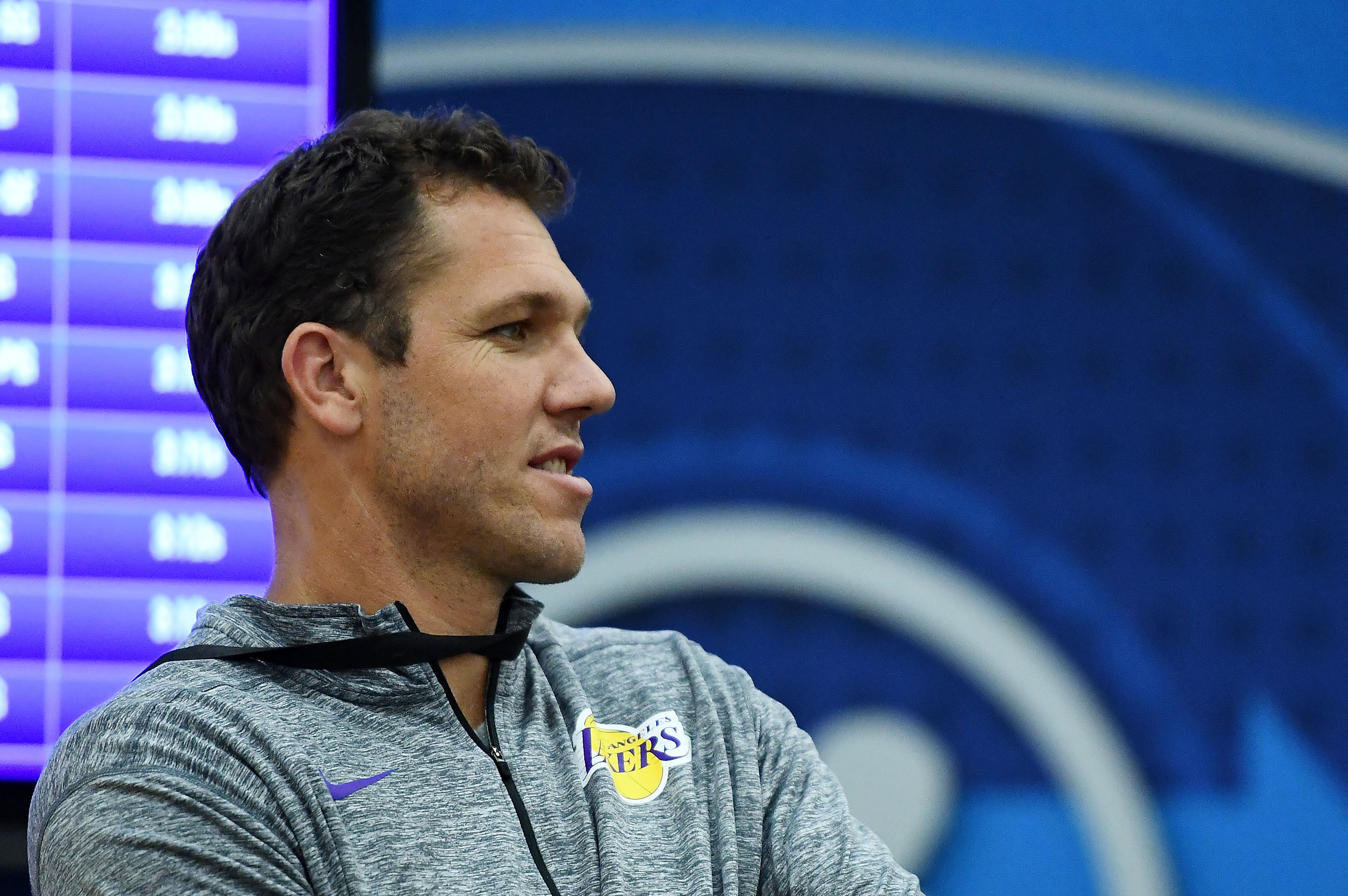 Luke Walton is entering his third season as Lakers head coach.