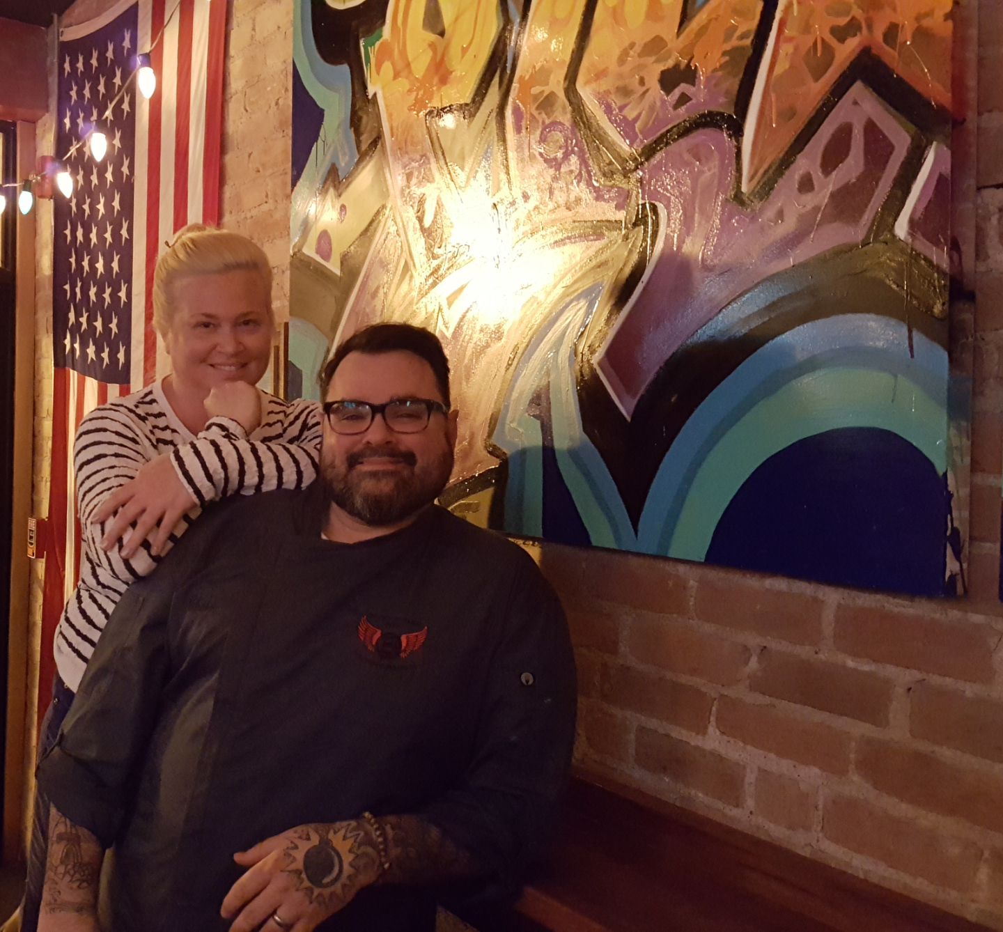 Blackstrap BBQ co-owners Chris Thompson and Kate Perry are both alumni of East Coast Grill in Cambridge.