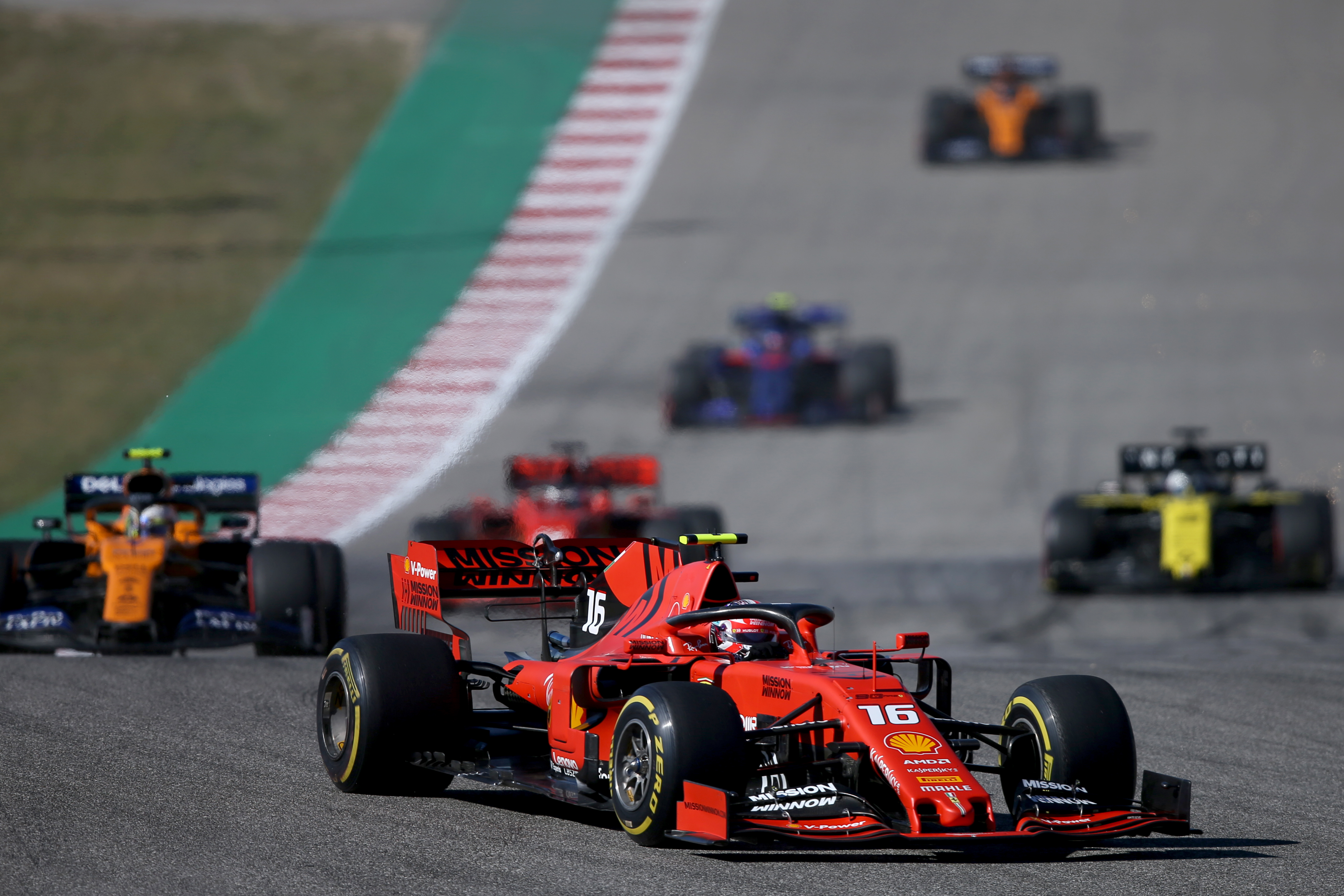 Charles Leclerc of Monaco will not be driving his No. 16 Scuderia Ferrari SF90 at the Circuit of The Americas because the Formula 1 Grand Prix of USA has been postponed due to the coronavirus outbreak.