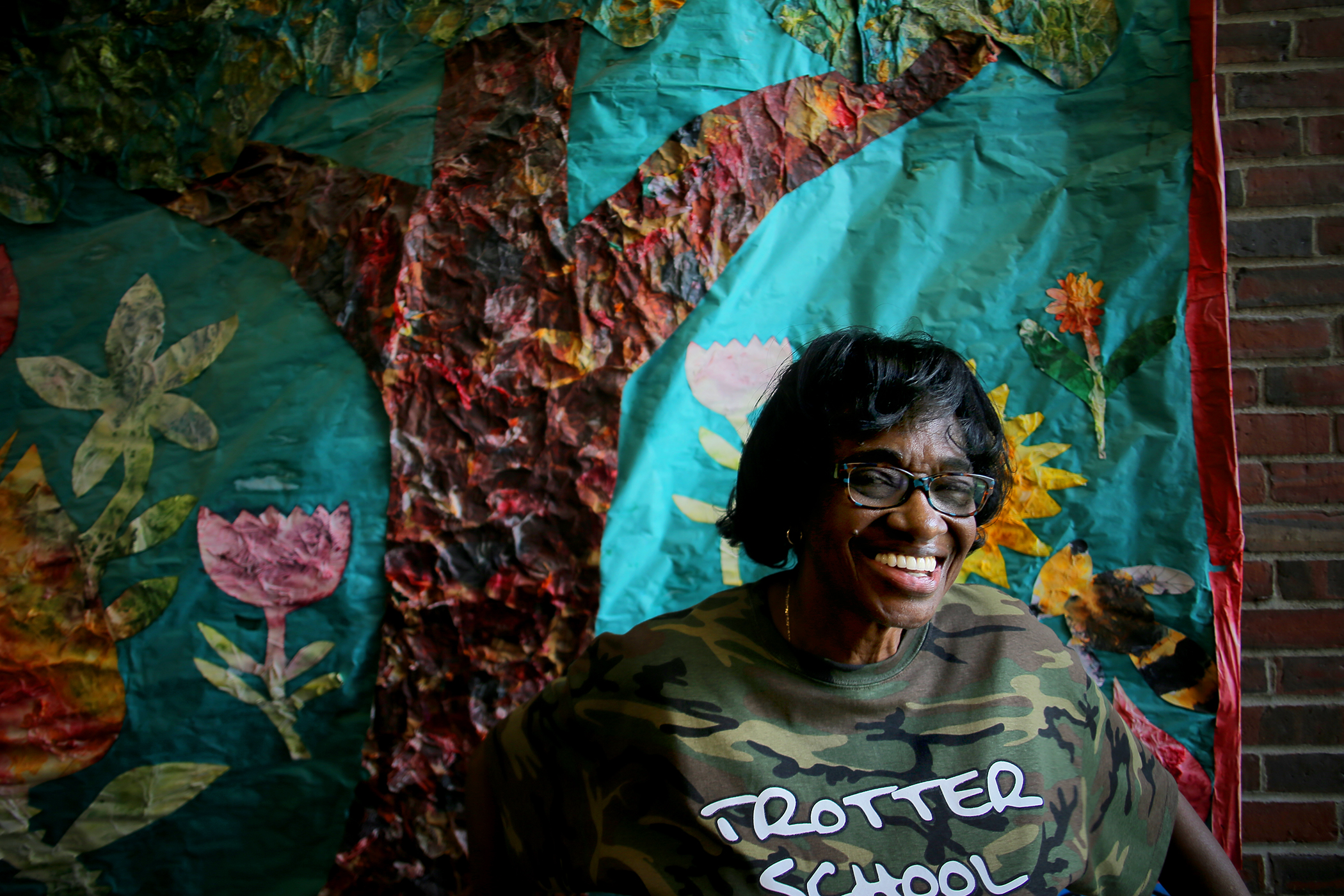 Alma Wright is the technology teacher at the Trotter K-8 School.
