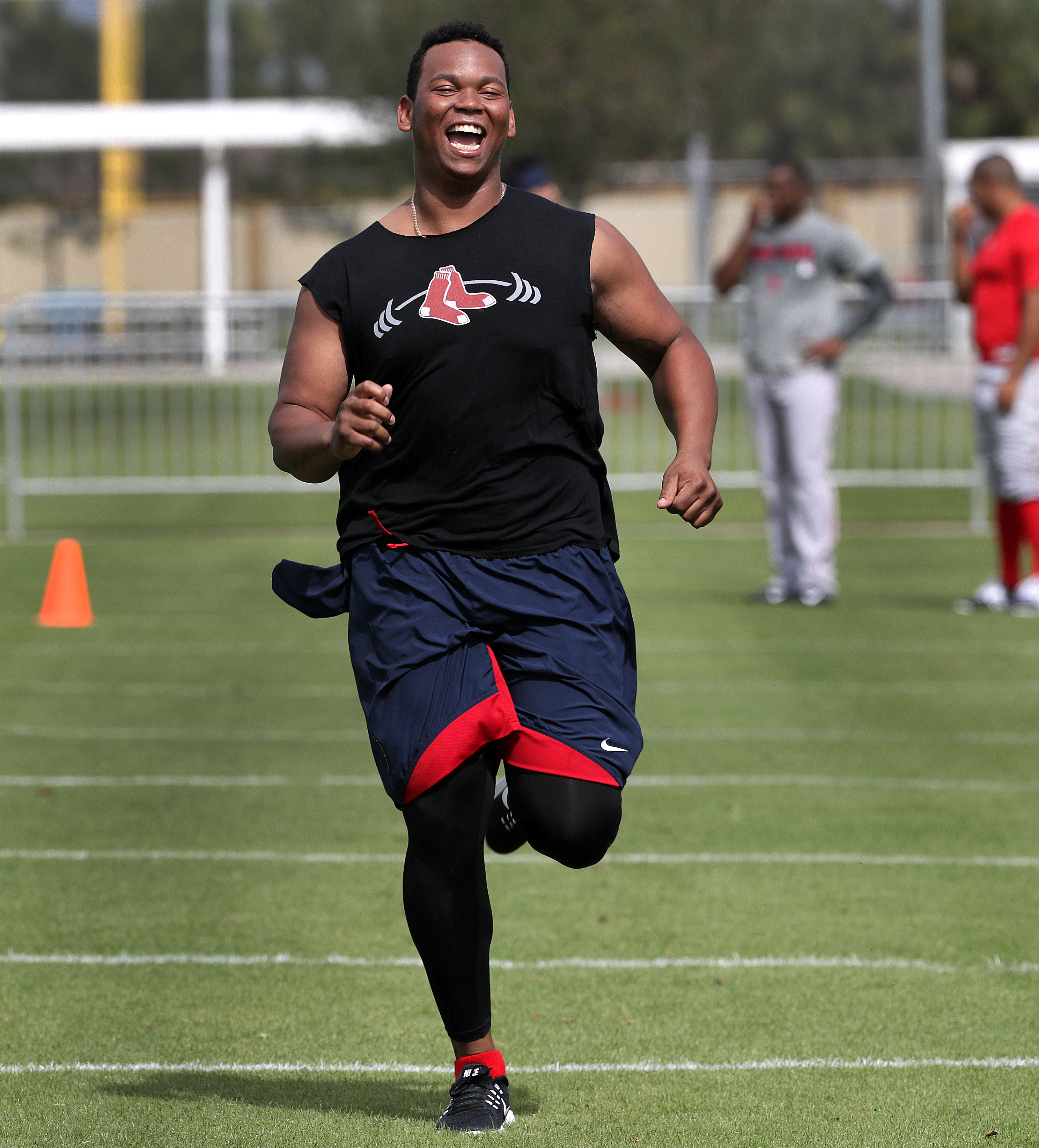Rafael Devers was signed by the Red Sox as an international free agent in 2013.