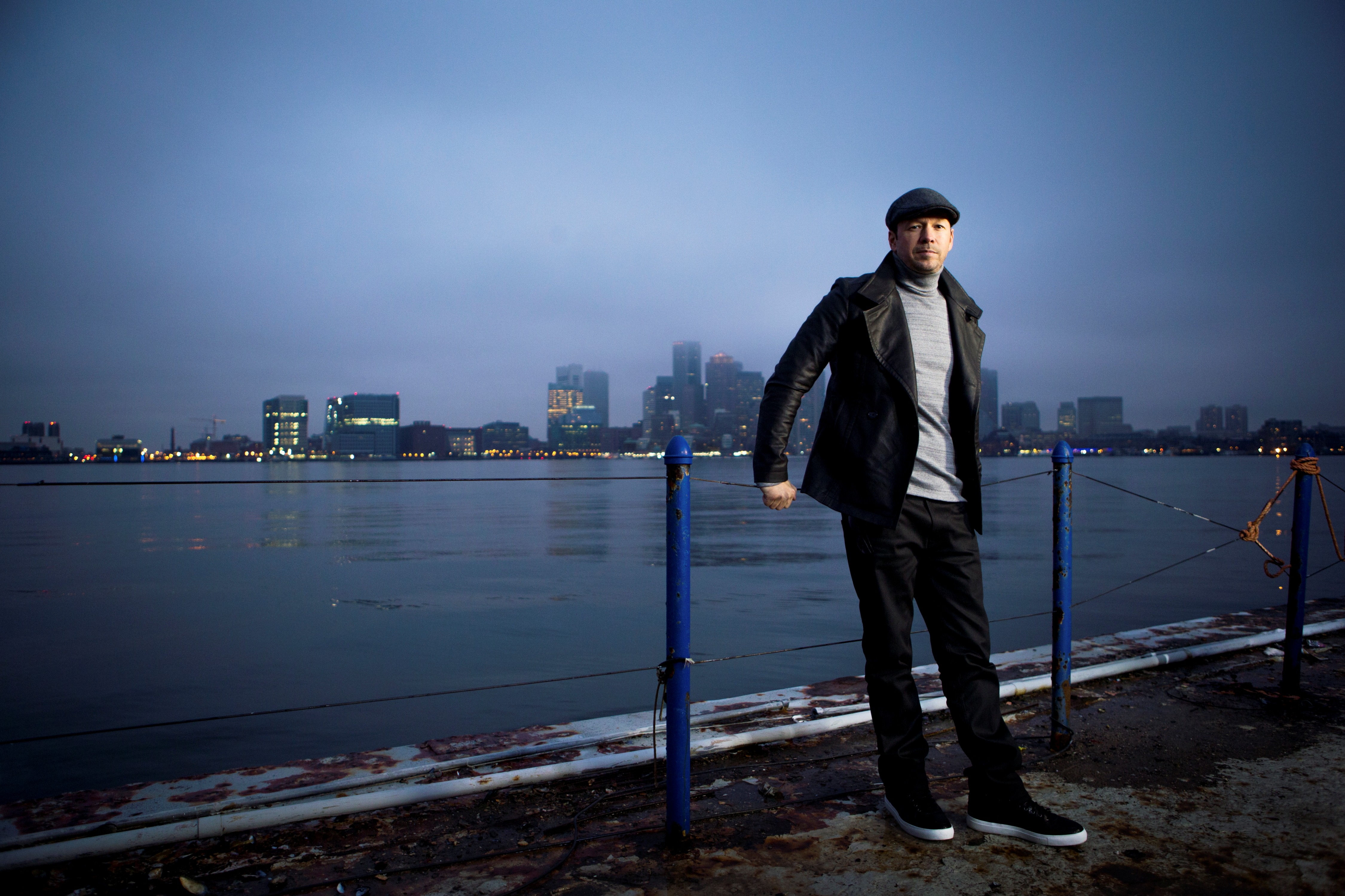 Donnie Wahlberg executive producer of Boston's Finest. Photo: Danny Clinch, Boston, Massachusetts 22finest