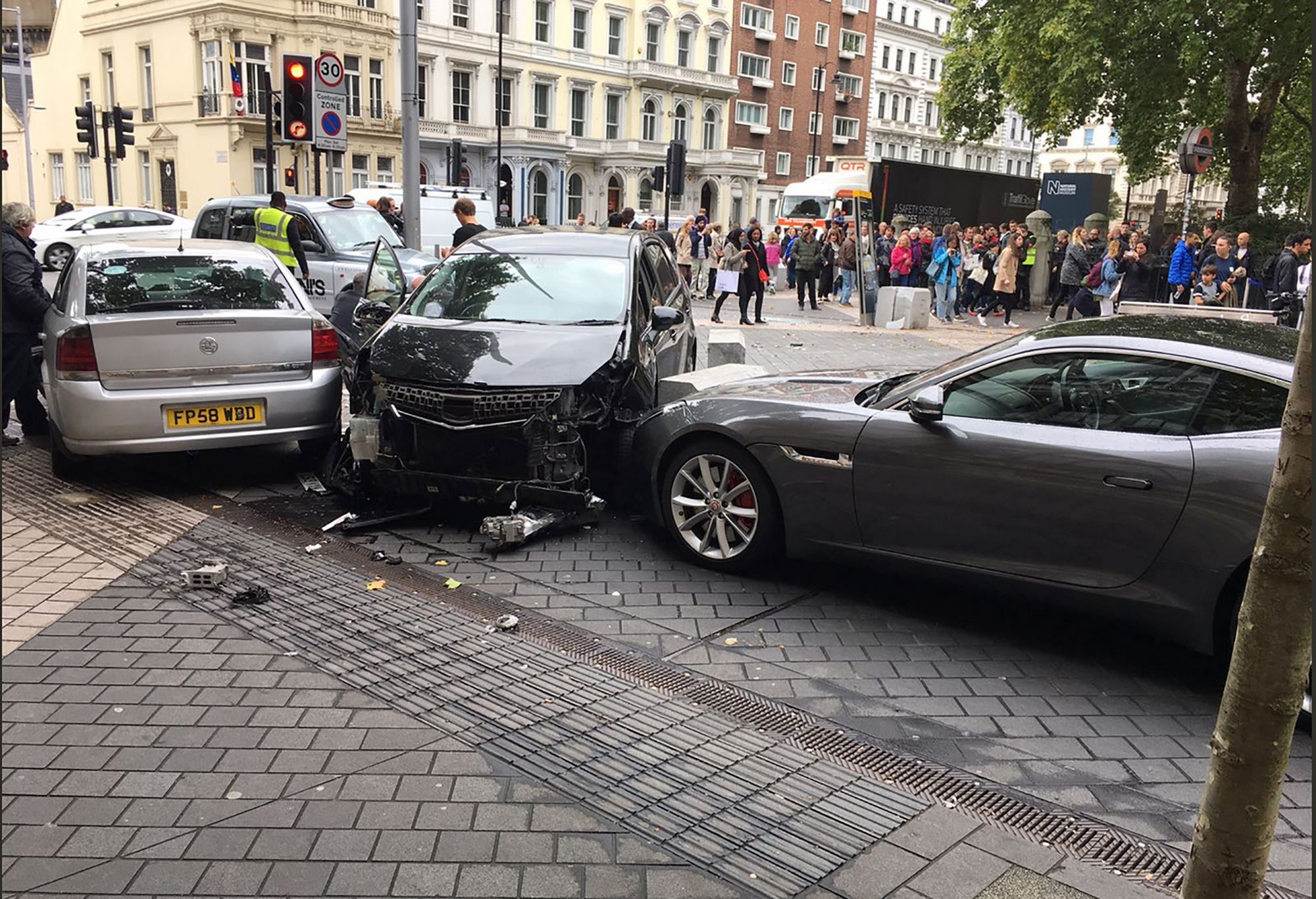 Car crash in London that injured pedestrians was accident, officials