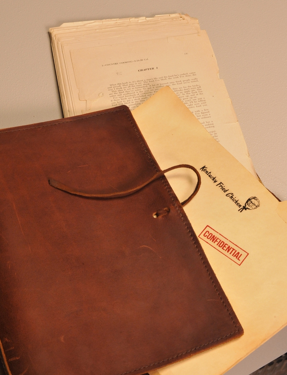 An employee rummaging through company archives found a secret manuscript written by Colonel Harland Sanders, circa 1965.
