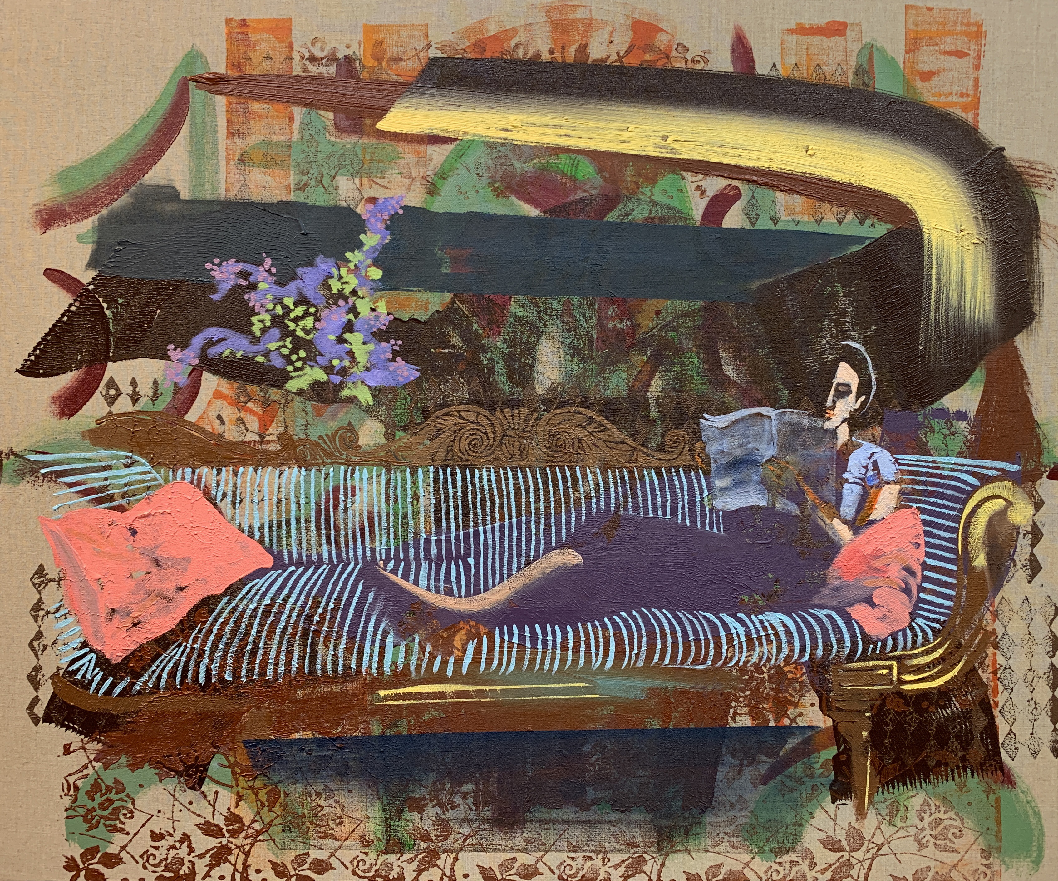 Andrew Fish's "Sofa" is featured in the Yard’s digital “In Manual Mode" exhibition.