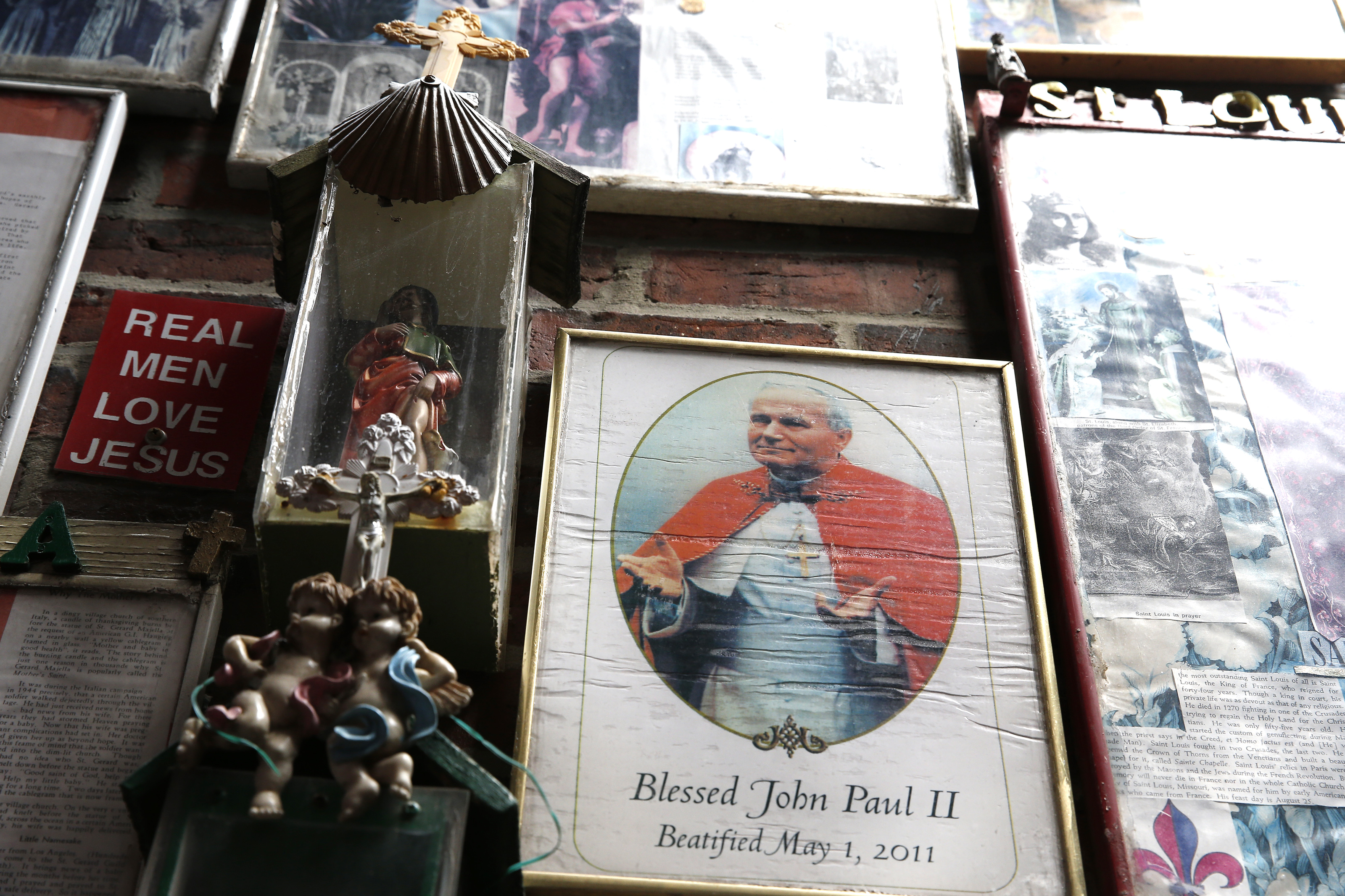 Baldassari gathered most of the collection in All Saints Way himself, but some people bring him travel mementos.