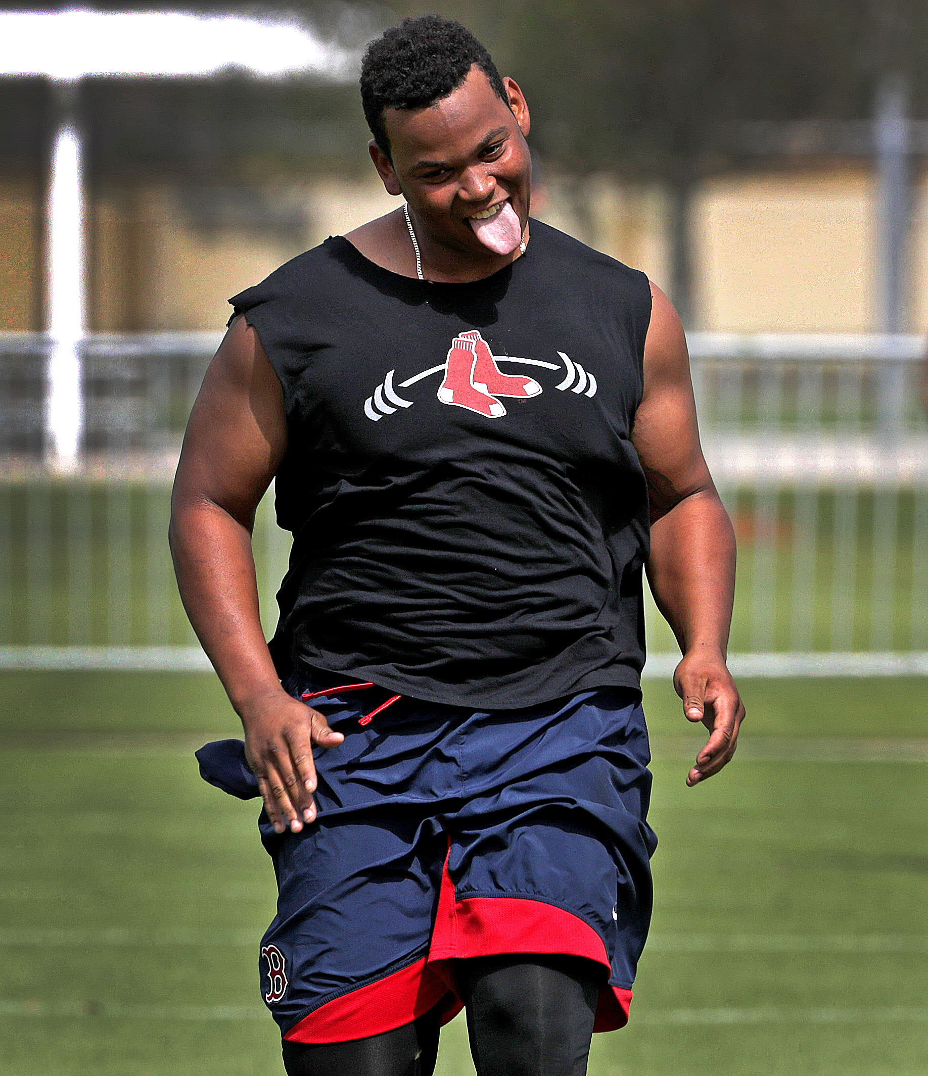 Prospect Rafael Devers needs to watch his weight, much like another Red Sox third baseman.