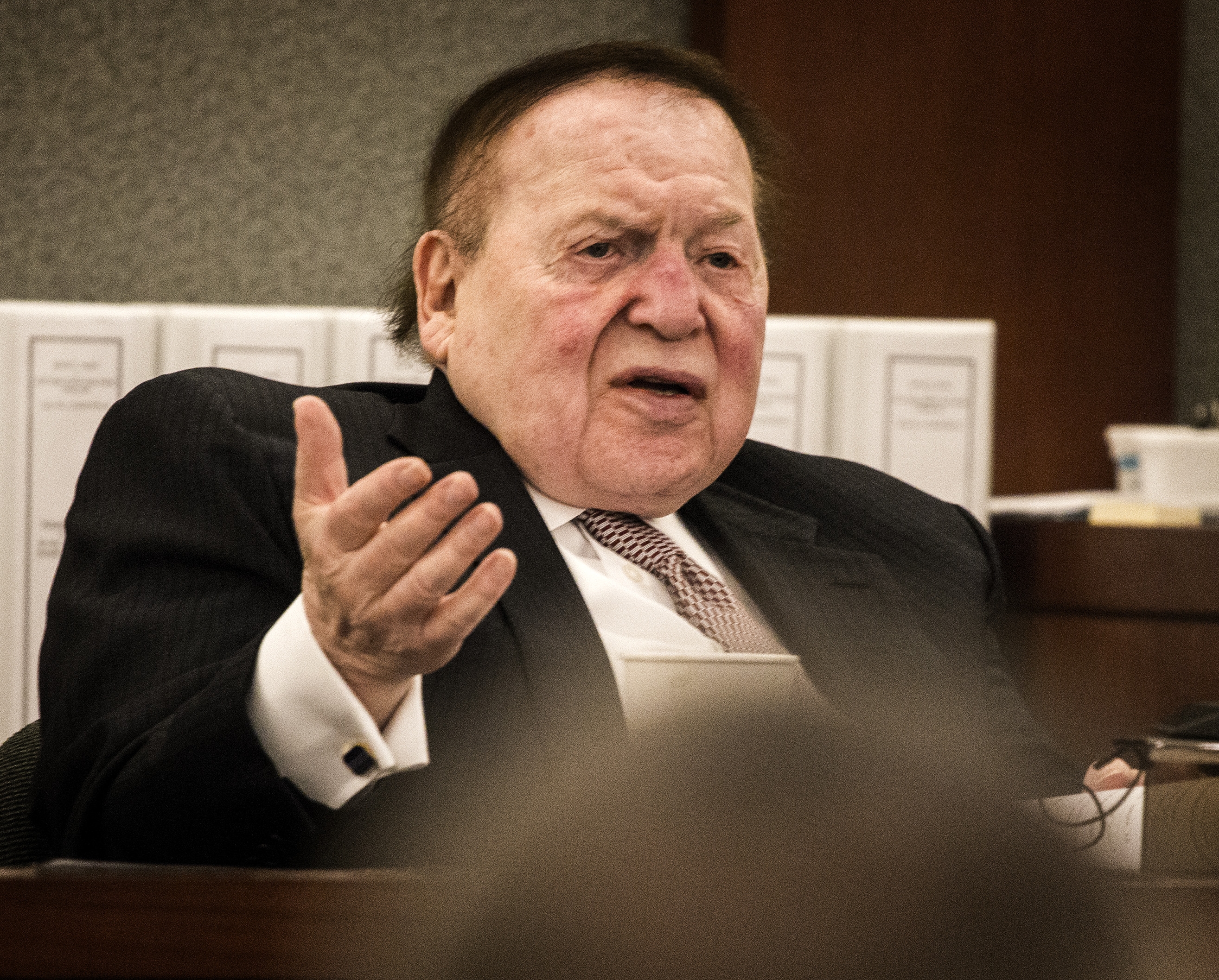 Casino mogul and Republican megadonor Sheldon Adelson said he would support Donald Trump.