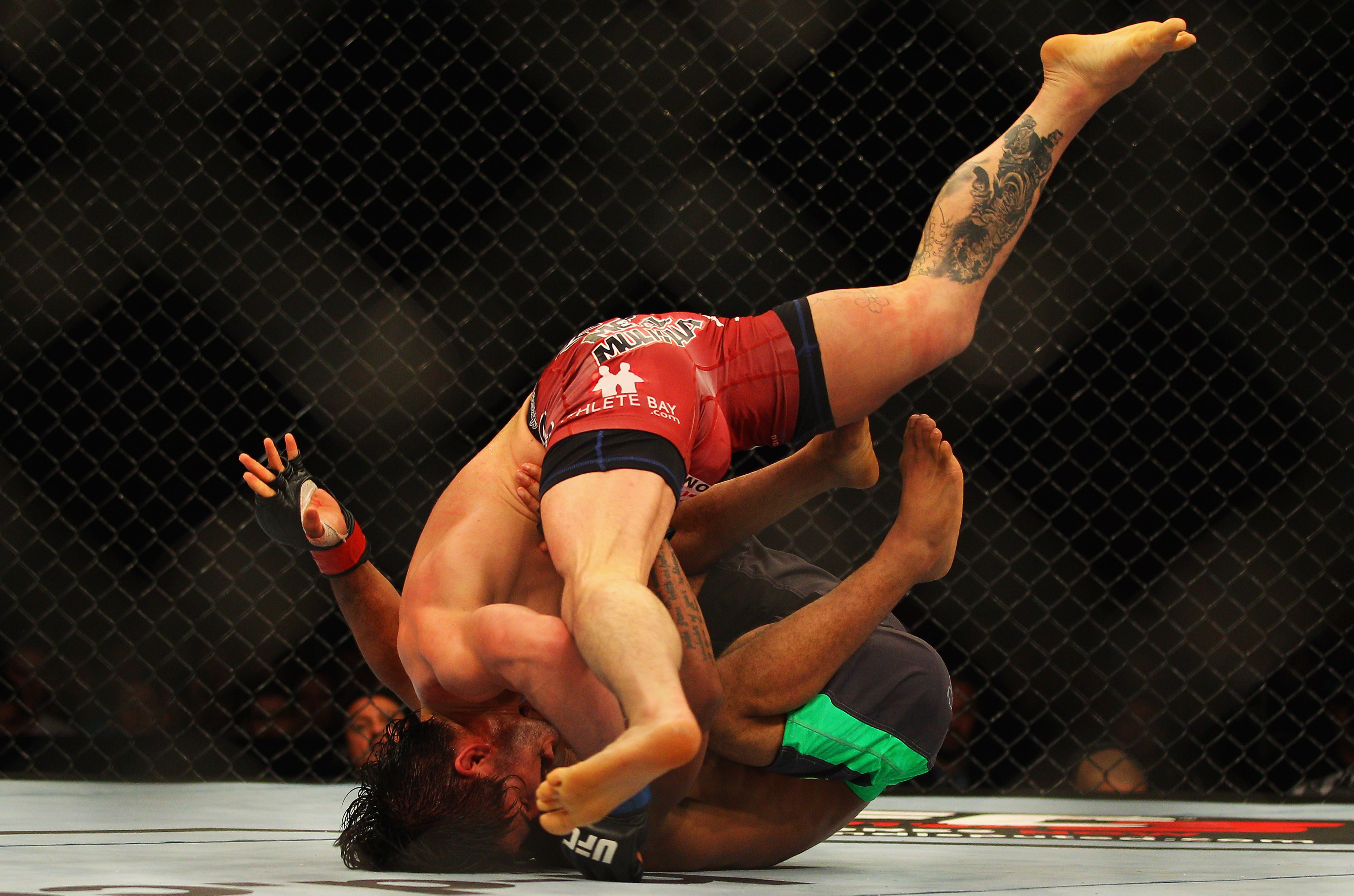 Was it important that Ian “Uncle Creepy” McCall took Demetrious “Mighty Mouse” Johnson down, or did it matter how long he spent sitting on his chest afterward?