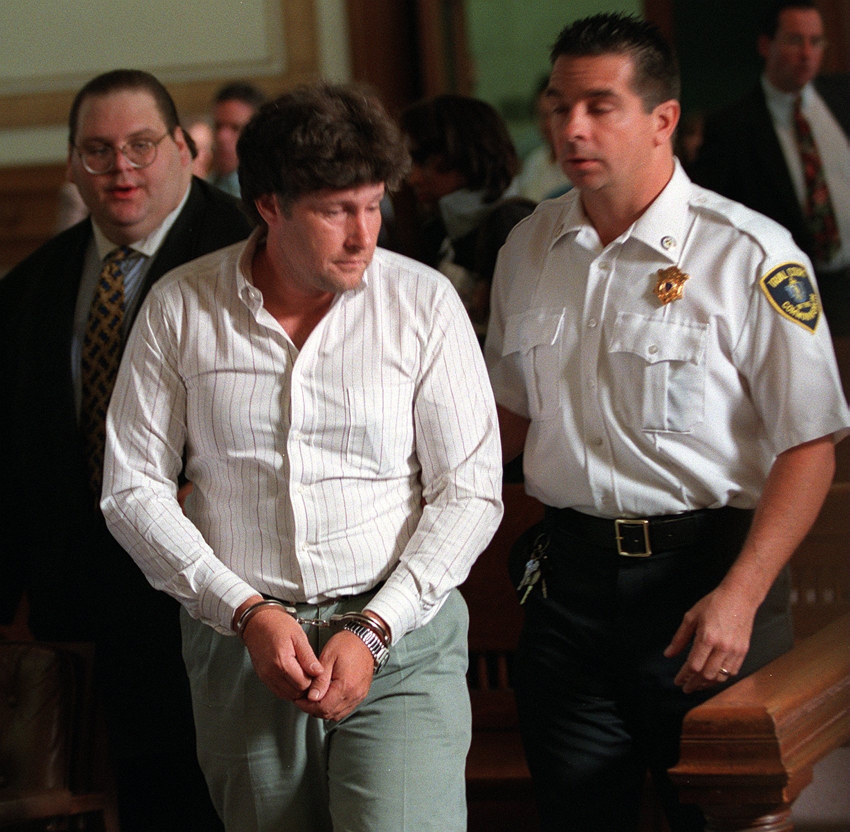 William Youngworth during a 1997 Norfolk Superior Court appearance in Dedham on charges unrelated to the Gardner heist.