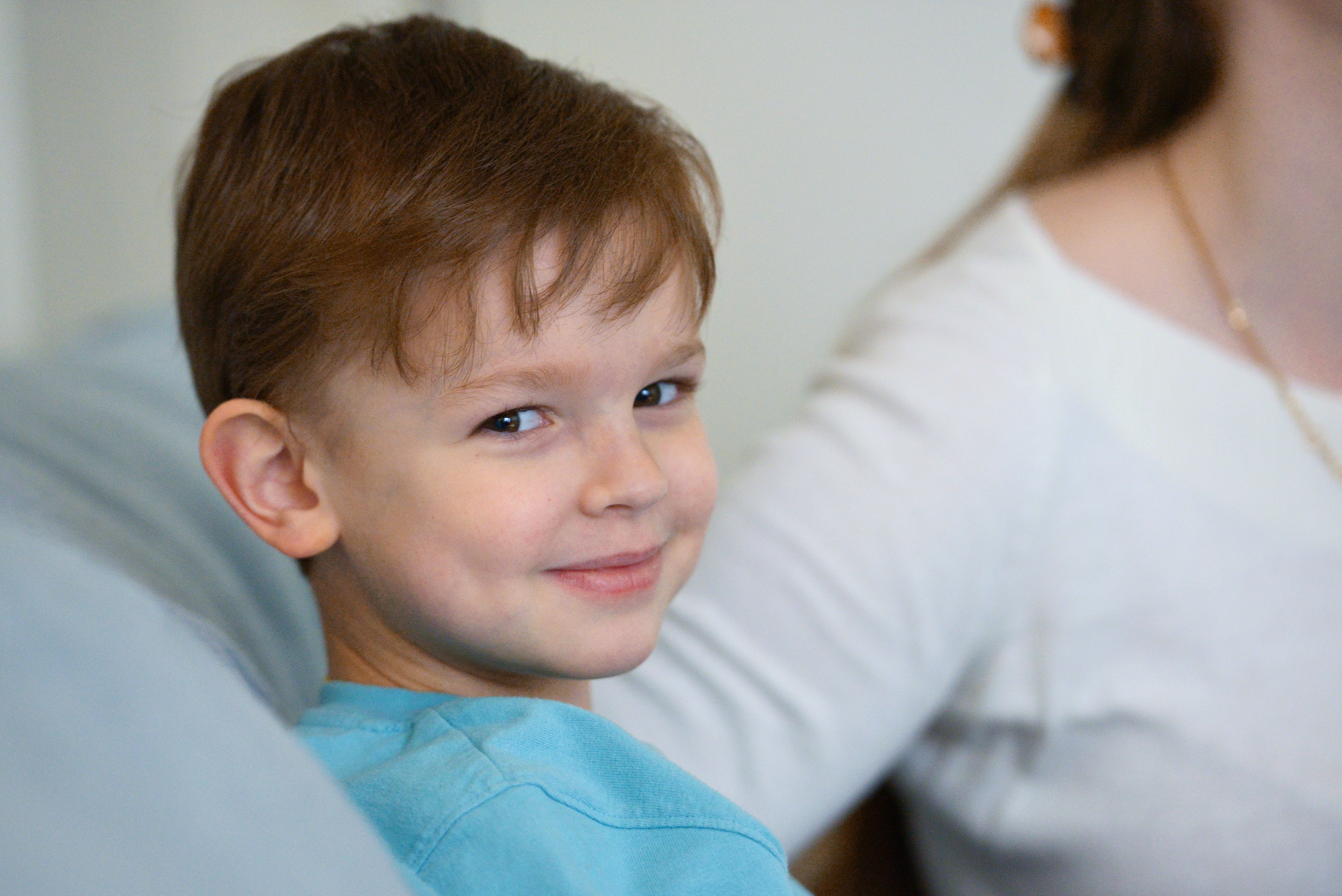 Roman Pecherskii, 5, received a kidney through a kidney exchange at the Mayo Clinic. His father, Oleg, gave a kidney to another family in exchange for one of their kidneys that matched his young son's needs.