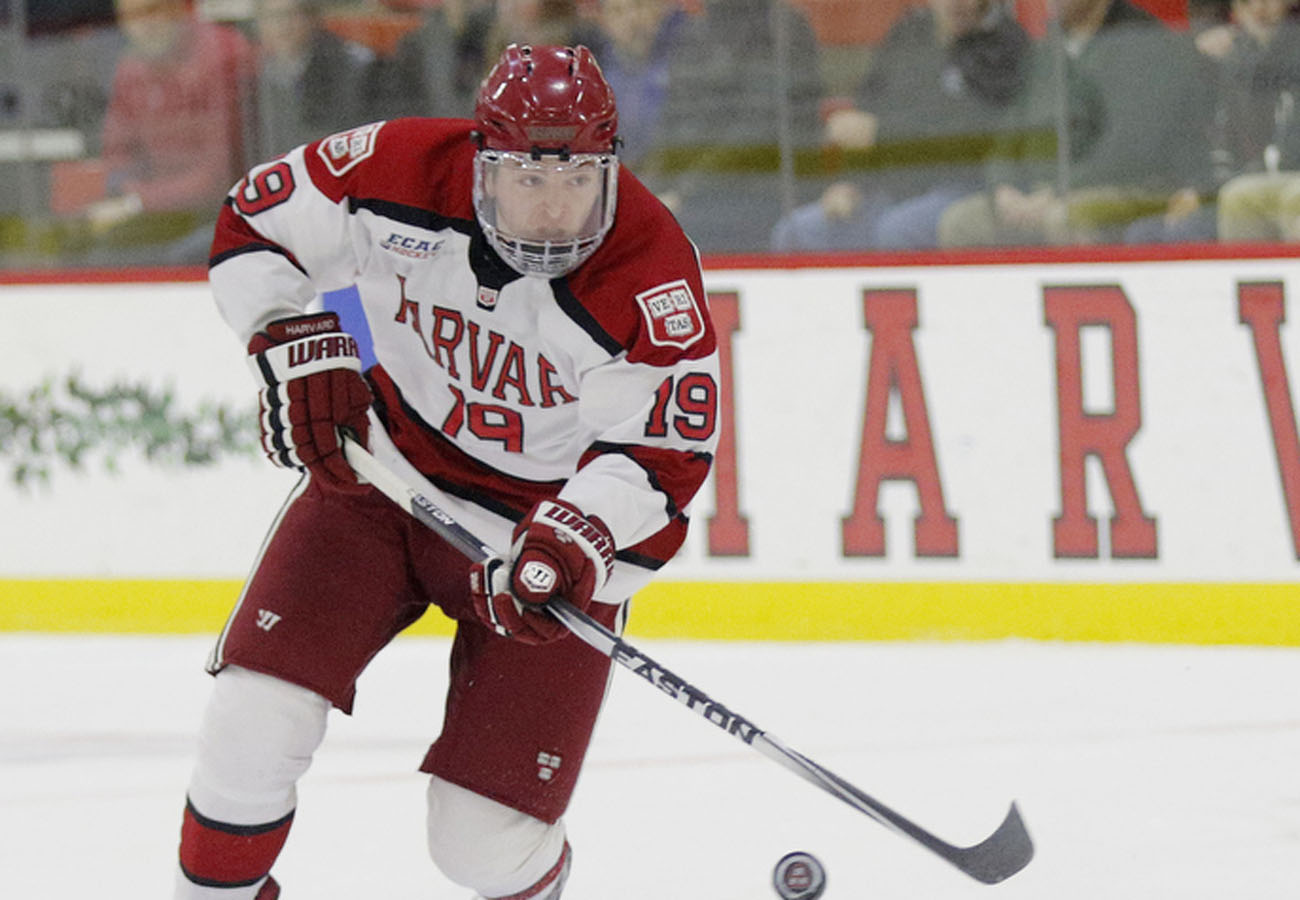 Jimmy Vesey scored 80 goals in four seasons at Harvard.