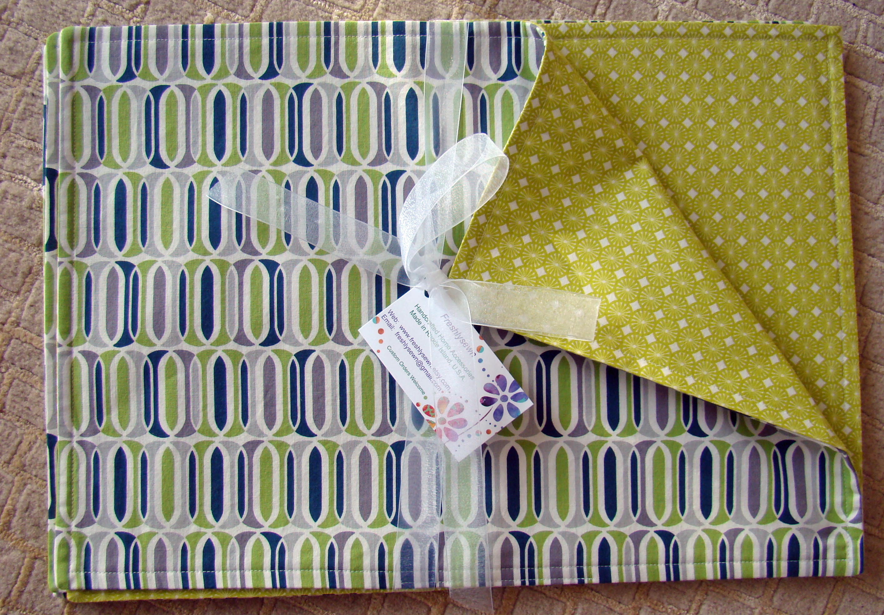 08negifts - Many of Dotty Fobert's "Freshlysewn" home goods have a mid-century flair. (Handout)