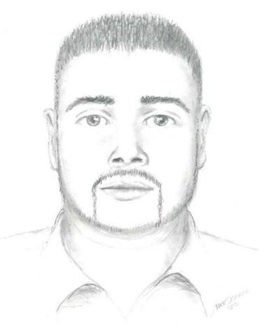Authorities released this sketch of the suspect in the Aug. 6 rape of a 21-year-old woman.