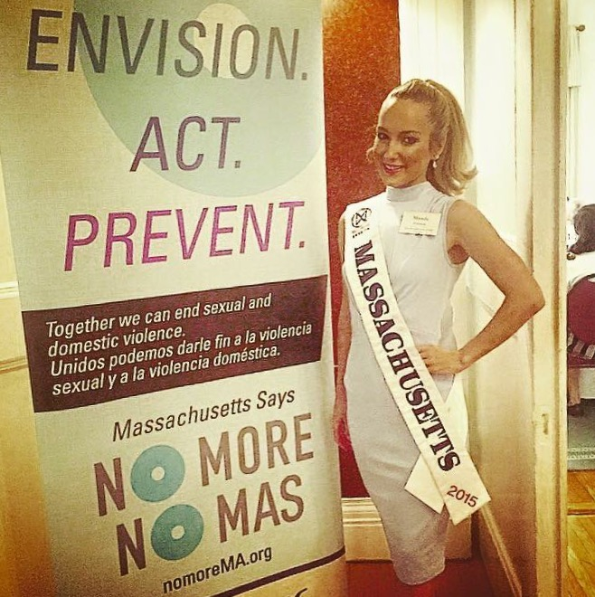 Maude Gorman was named Miss Massachusetts World America<span channel="!BostonGlobe/SO2_REG-01,!BostonGlobe/SO1_REG-01"> in March</span>.