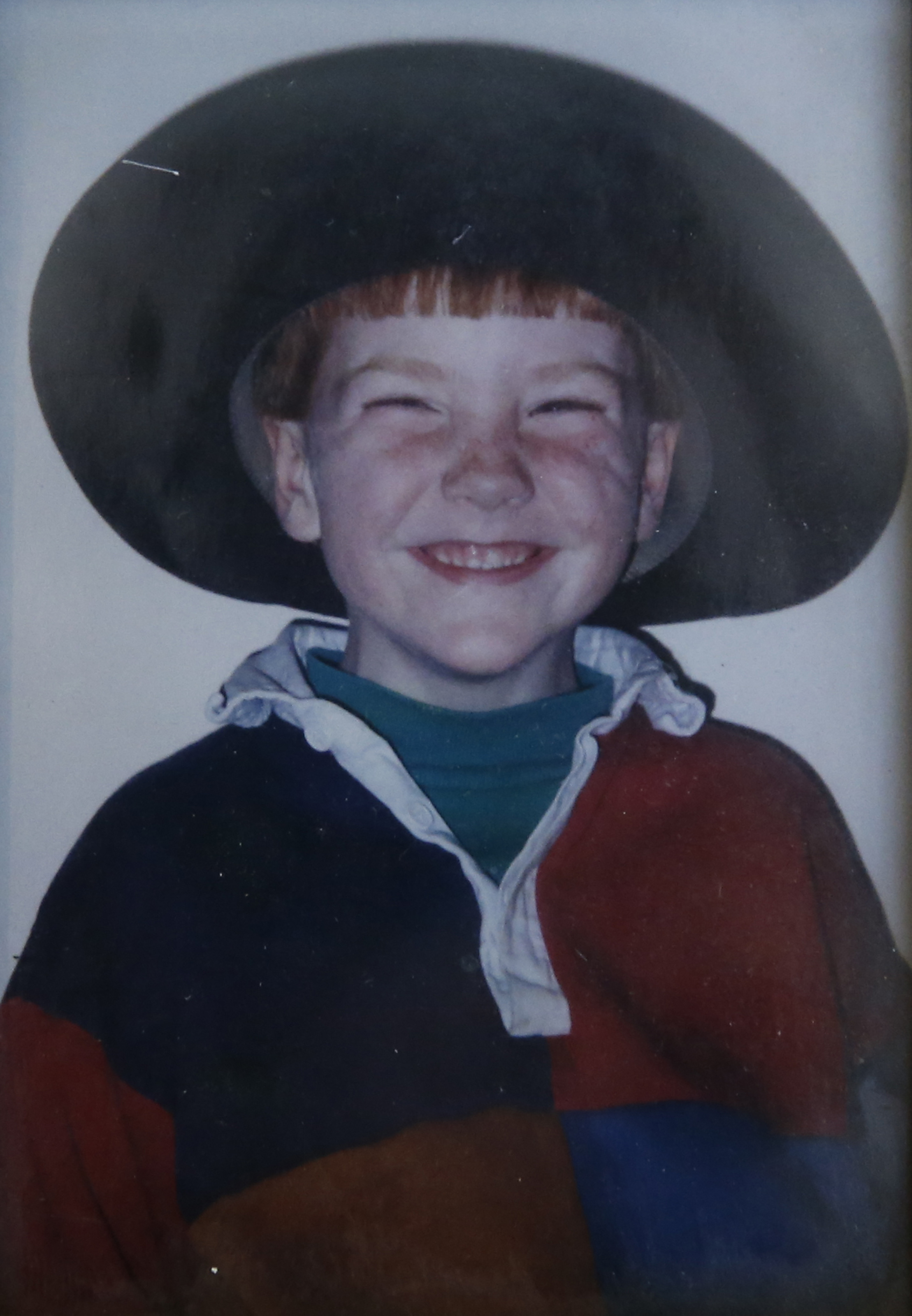 Austin Reeves as a child.