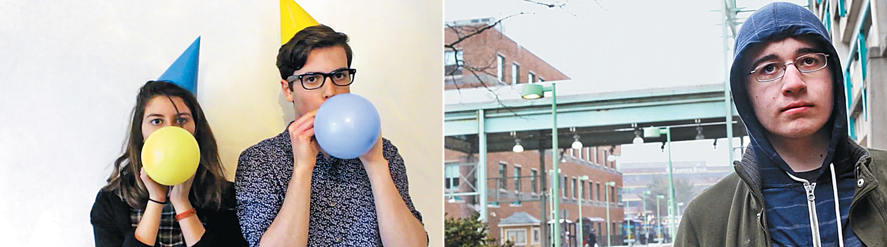 Scenes from Margaret Gill’s “Mimi & Bobby” (left) and Lizzy Embick’s “Magical,” which will screen at BIKFF.