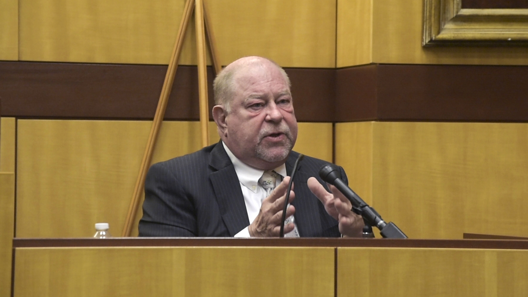 Scott Karsten testified last month on behalf of a Wesleyan University fraternity’s alumni association.