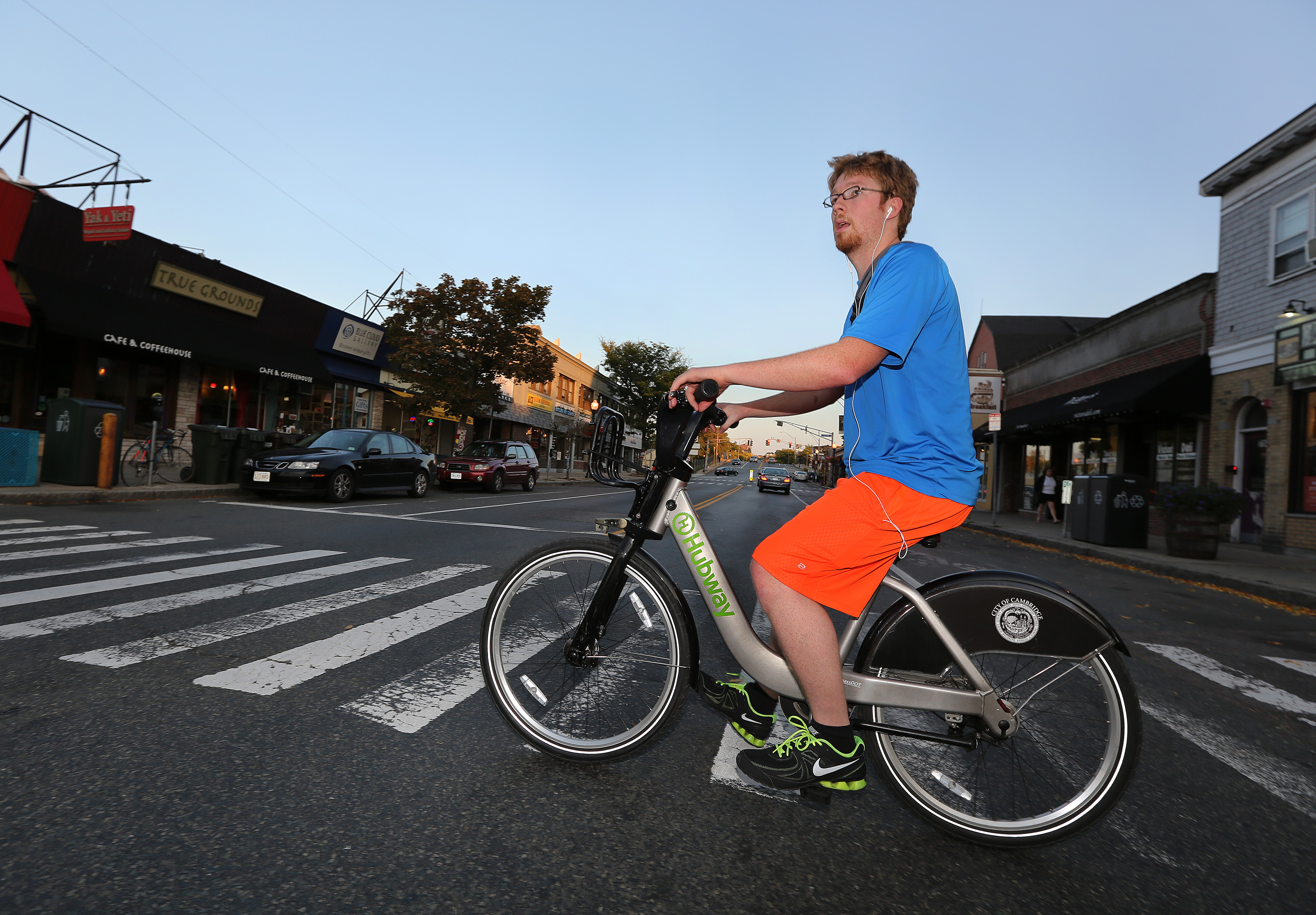 Shawn O’Brien of NaviNet uses the company's Hubway membership to commute from work in Chinatown to his home in Somerville.