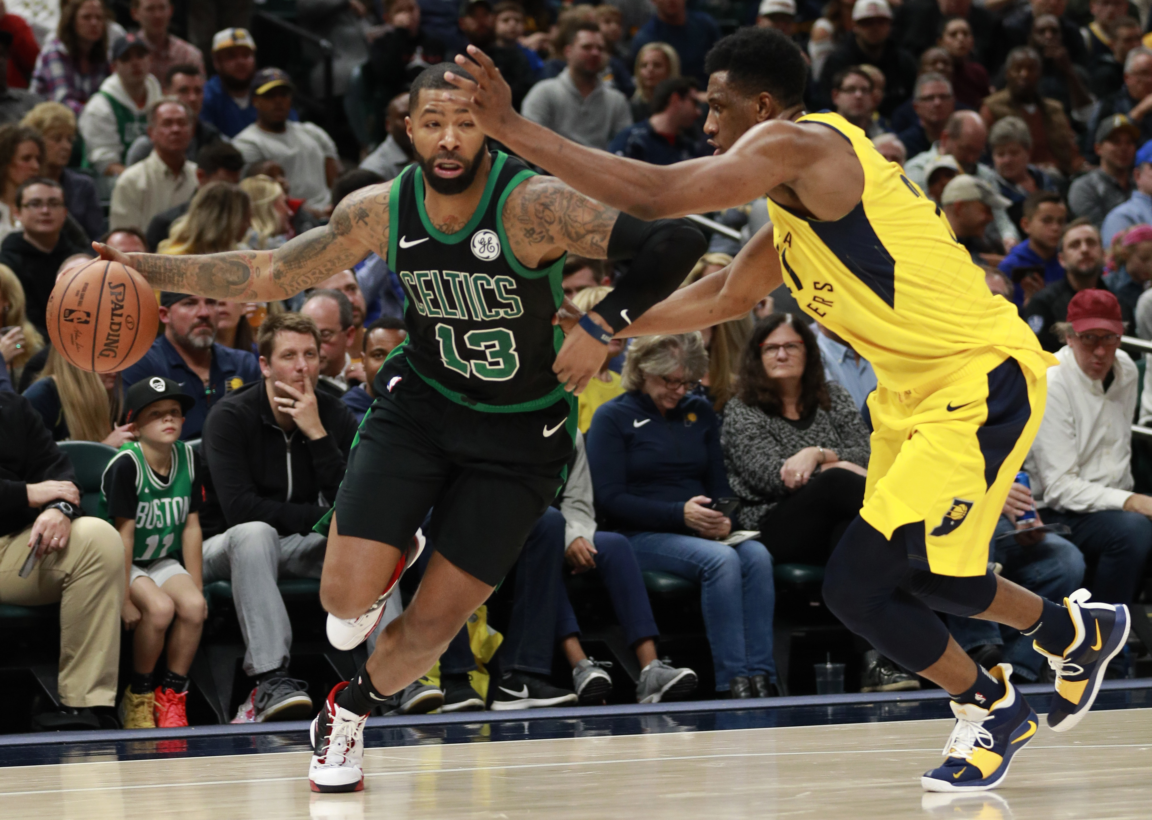 Marcus Morris scored 23 points off the bench for the Celtics.
