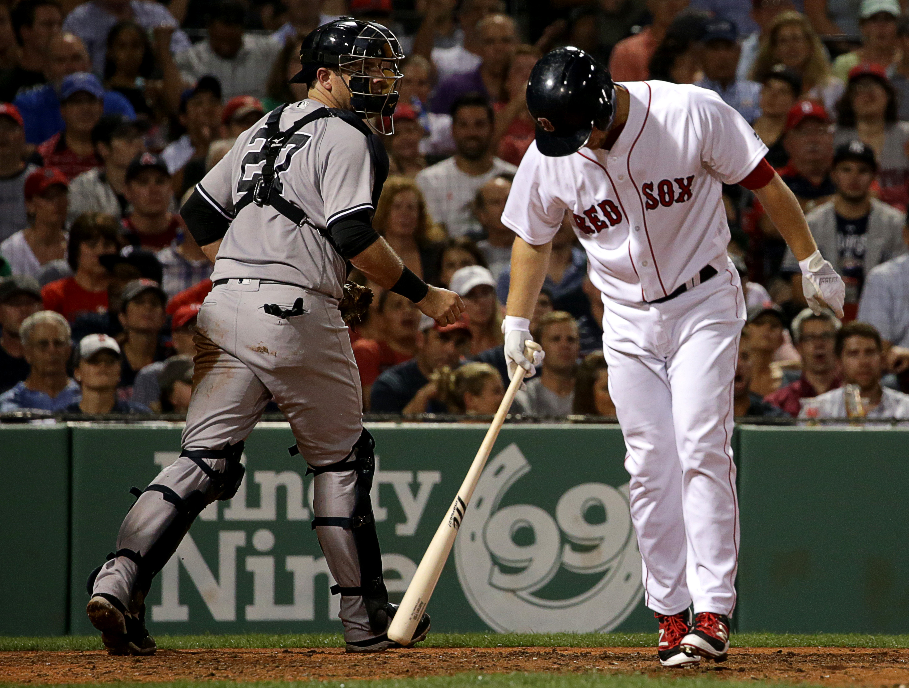 Travis Shaw batted .167 in August and struck out 22 times in 72 at bats.