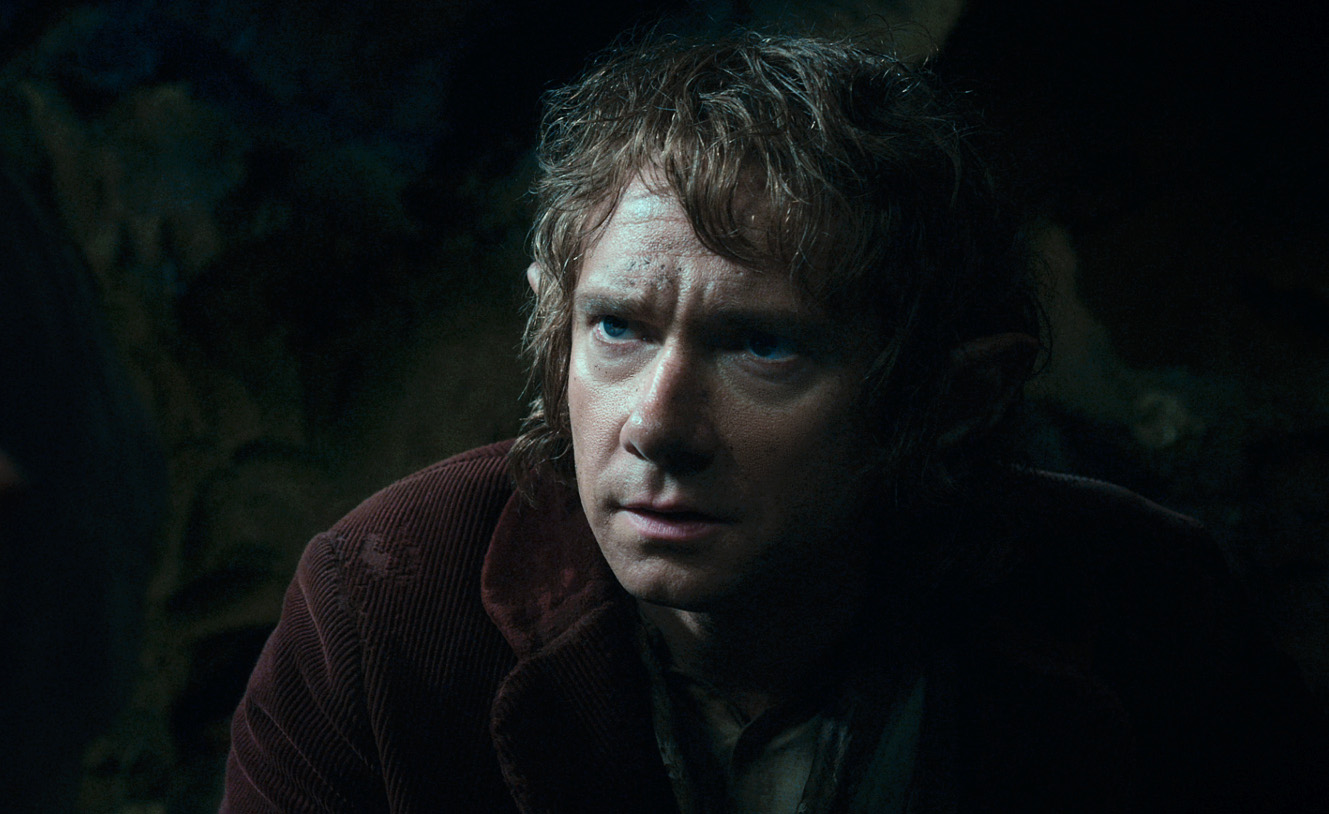 Martin Freeman as the Bilbo Baggins.
