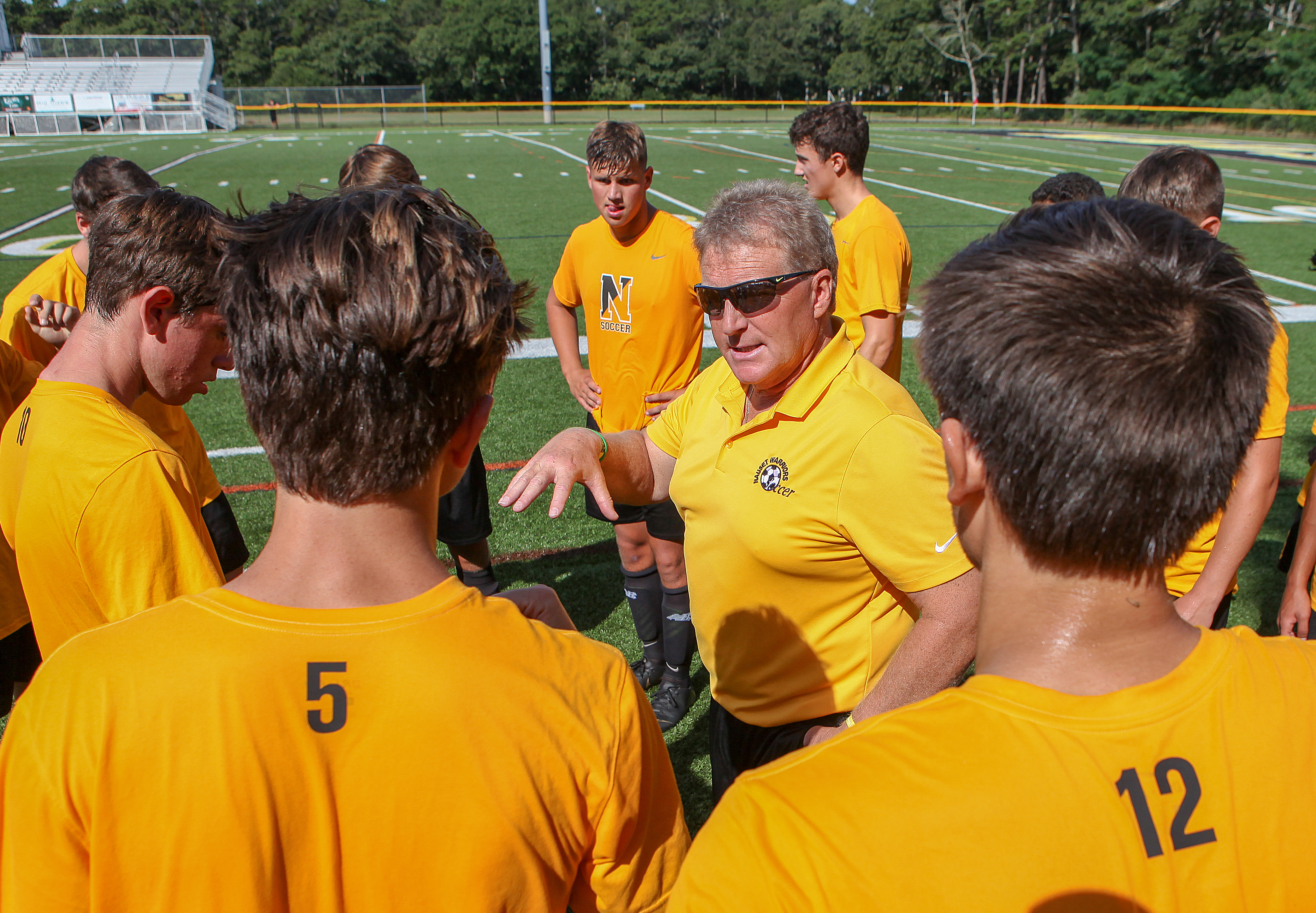 Nauset boys’ soccer coach John McCully, entering his 20th season at his alma mater, says his players accept the demands of upholding the program’s high standard. “They’re excited to defend what’s theirs,’’ he said.