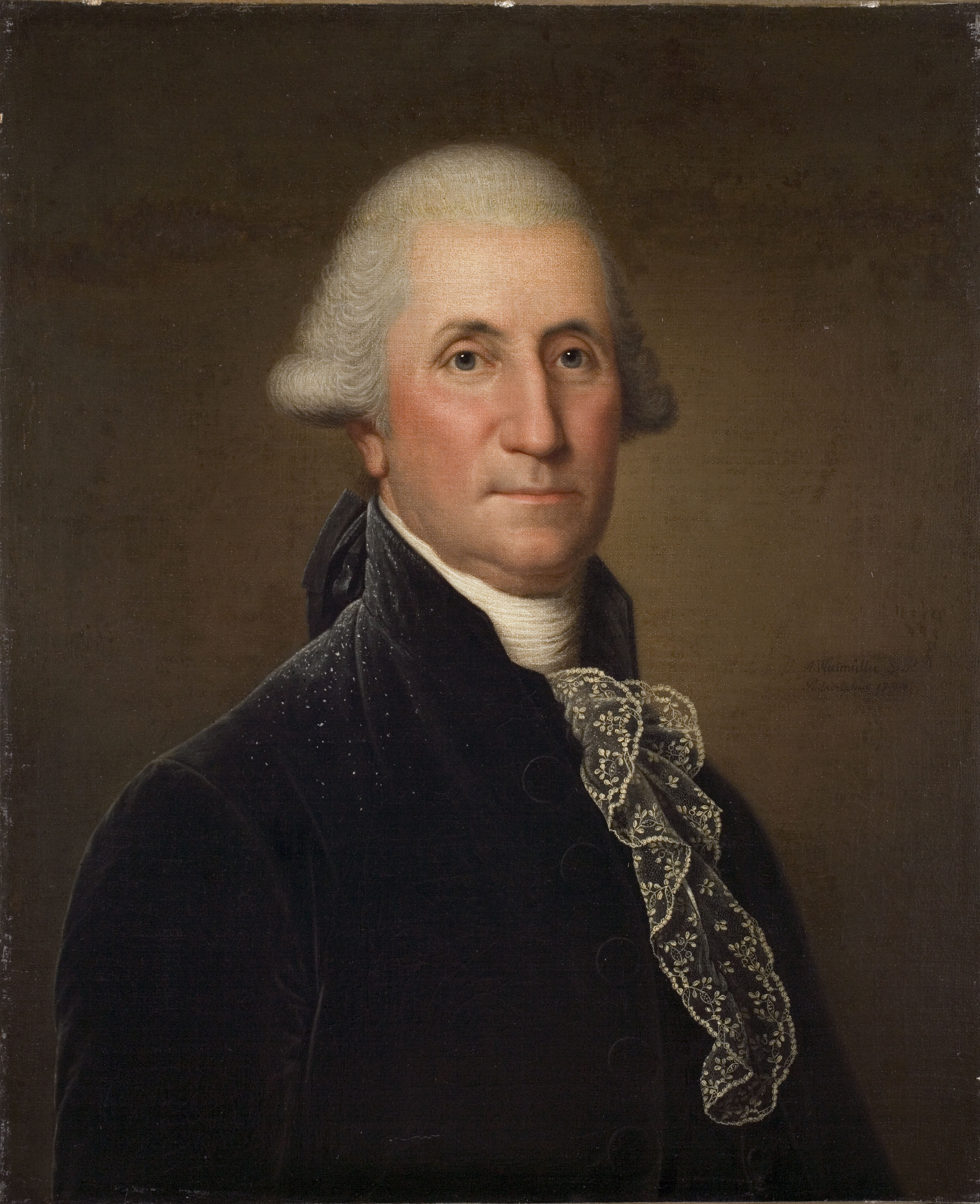 A portrait of George Washington by the Swedish-born artist Adolf Ulrik Wertmüller will be among those temporarily removed from display.