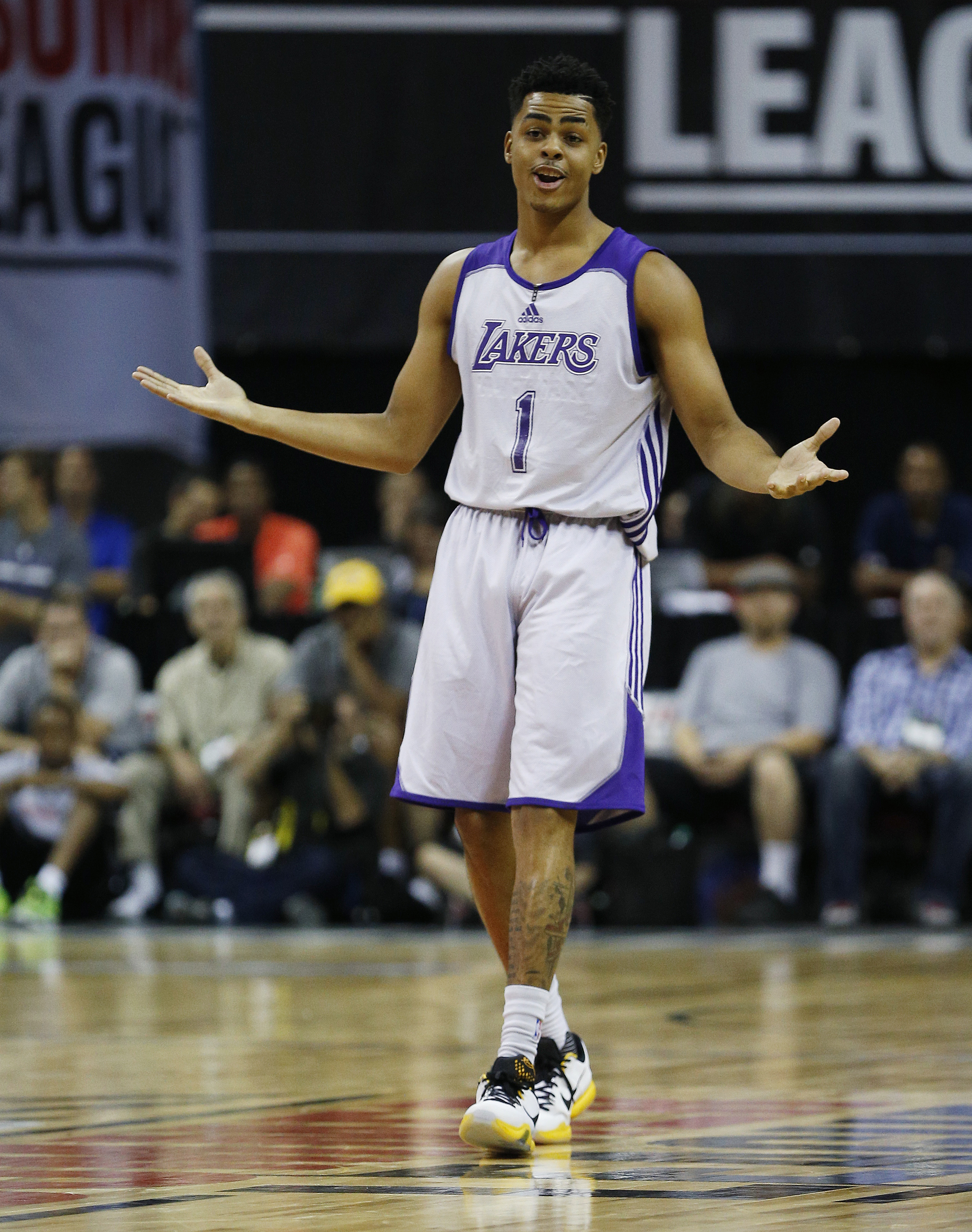 D'Angelo Russell showed a propensity for turnovers during summer league play.