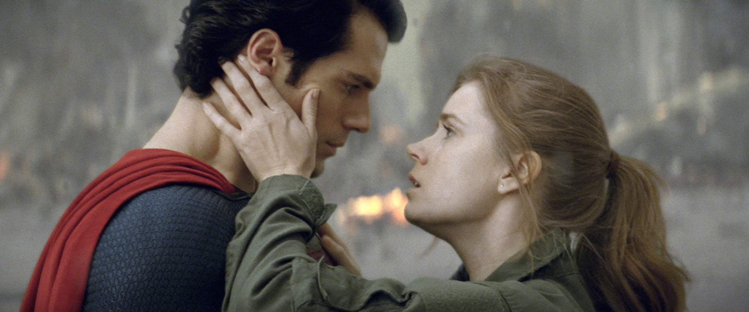 Superman and Daily Planet reporter Lois Lane (played by Amy Adams) have little time for romance in “Man of Steel.’’